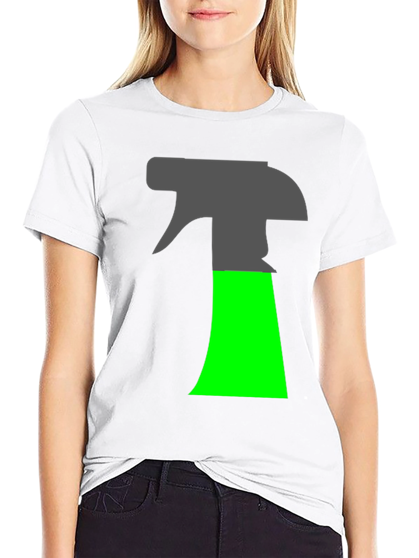 Spray Bottle Graphic T-Shirt - Novelty Design