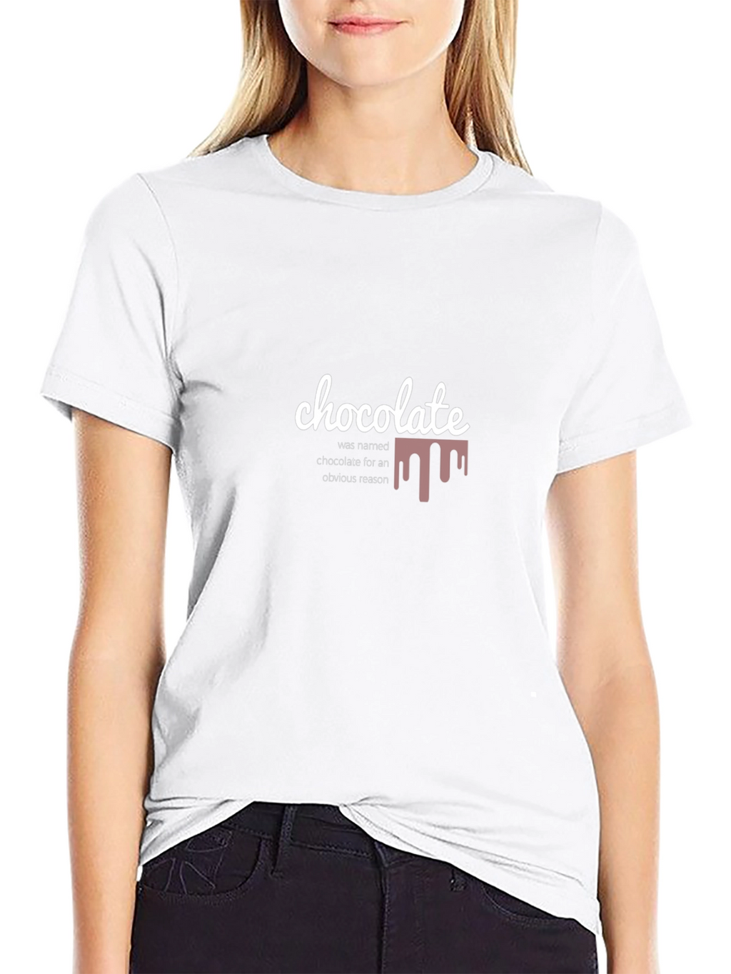 Chocolate Drip Graphic Tee - Sweet Treat Style