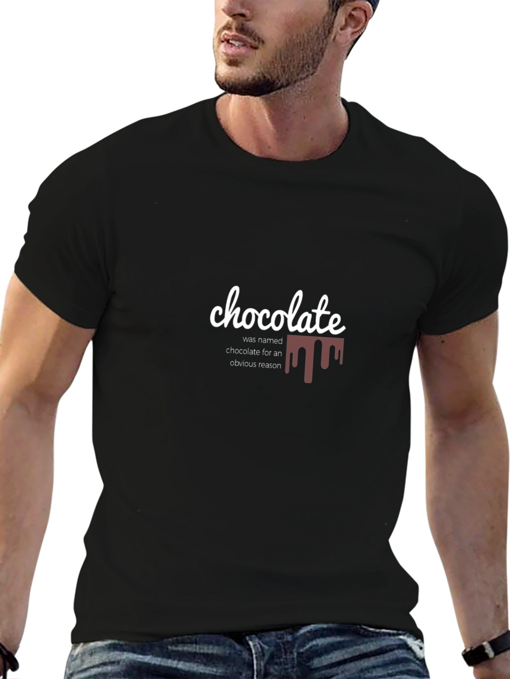 Chocolate Drip Graphic Tee - Sweet Treat Style