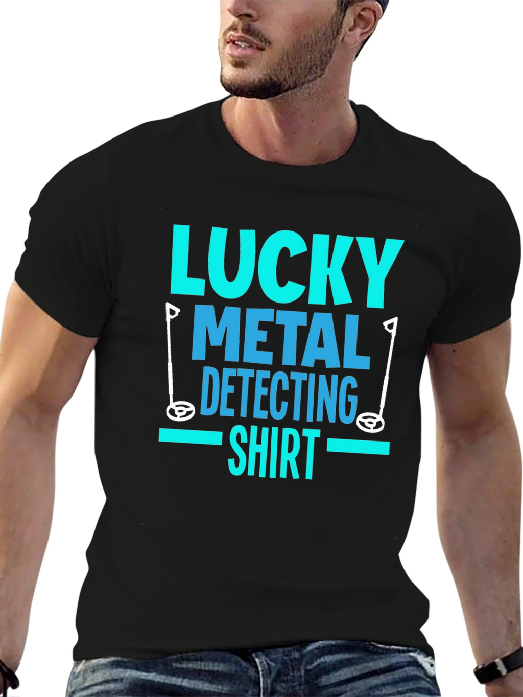 Lucky Metal Detecting Shirt - Hobby T-Shirt