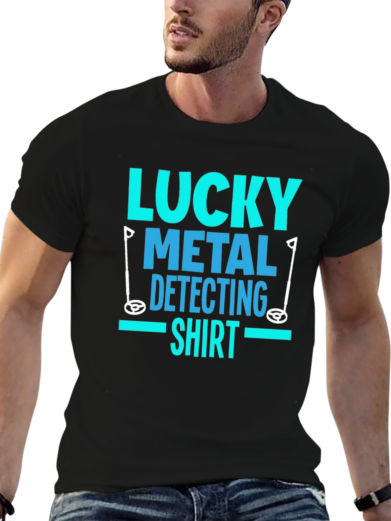 Lucky Metal Detecting Shirt - Hobby T-Shirt