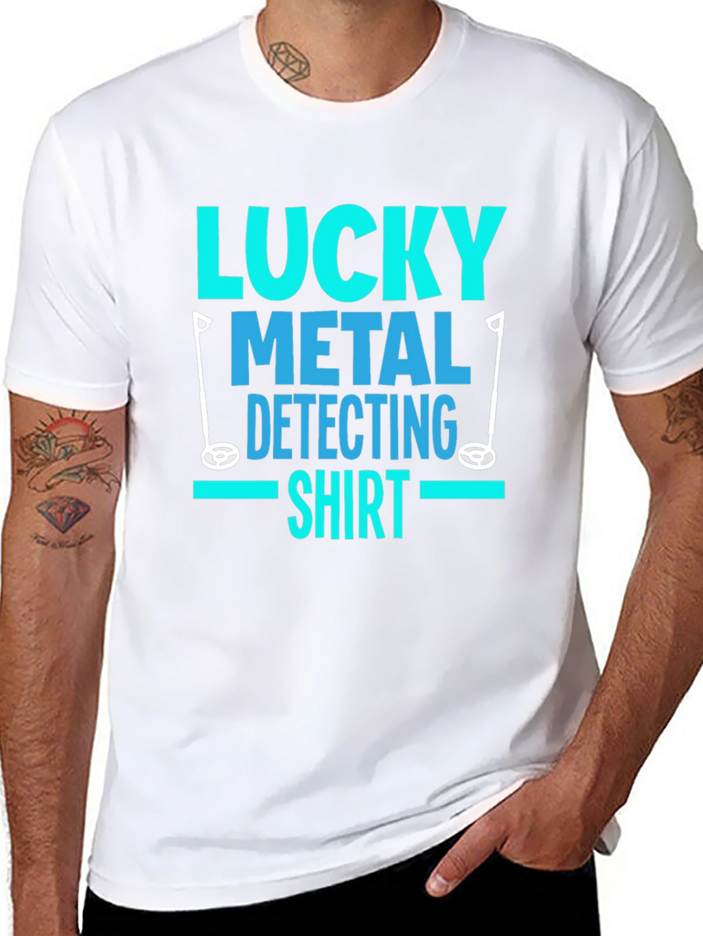 Lucky Metal Detecting Shirt - Hobby T-Shirt