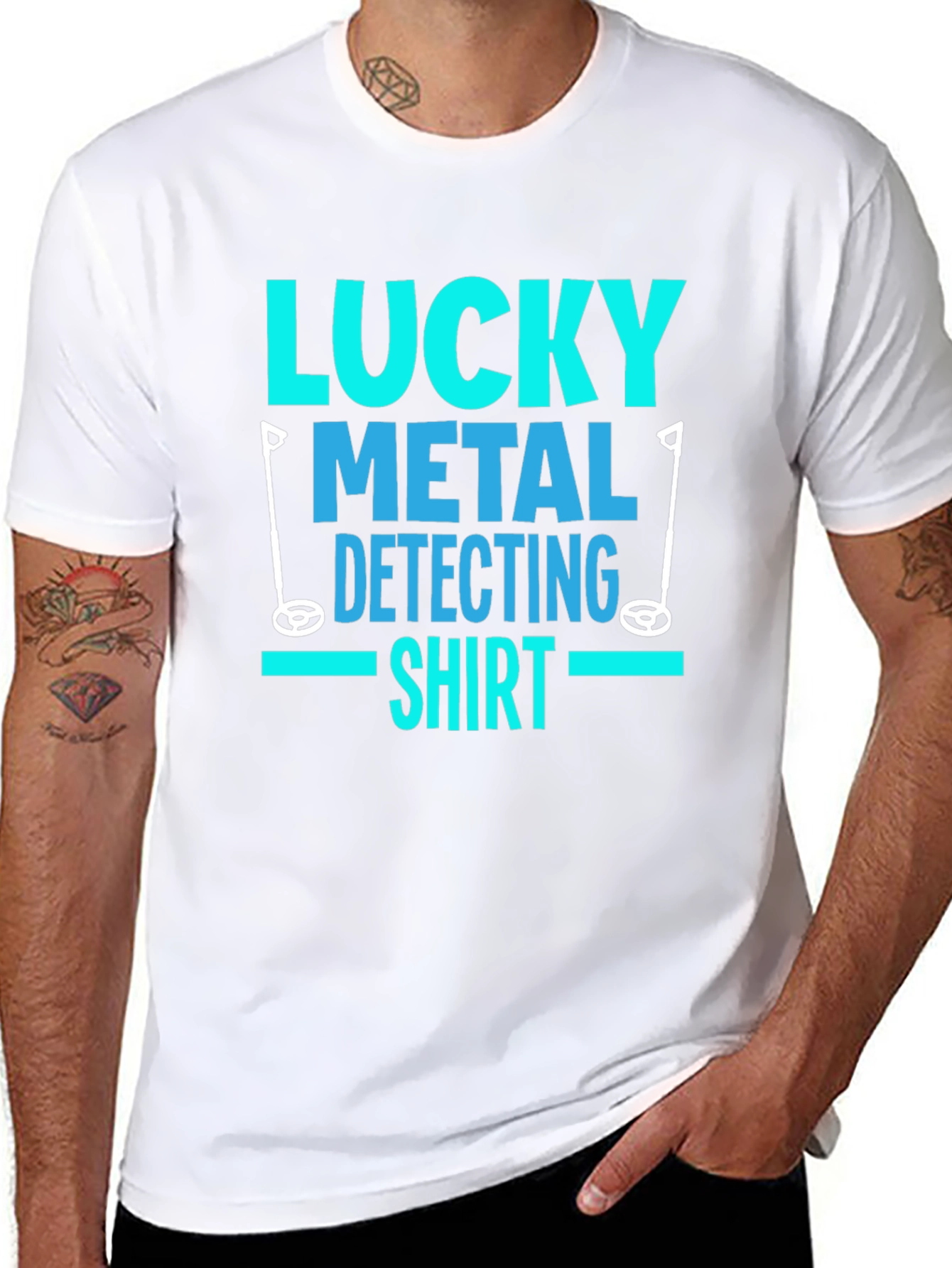 Lucky Metal Detecting Shirt - Hobby T-Shirt