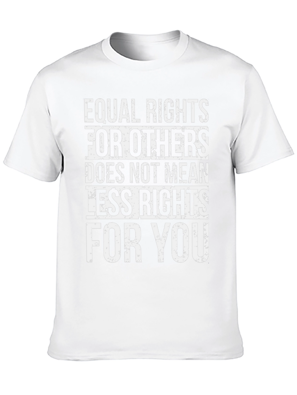 Equal Rights Graphic T-Shirt - Black