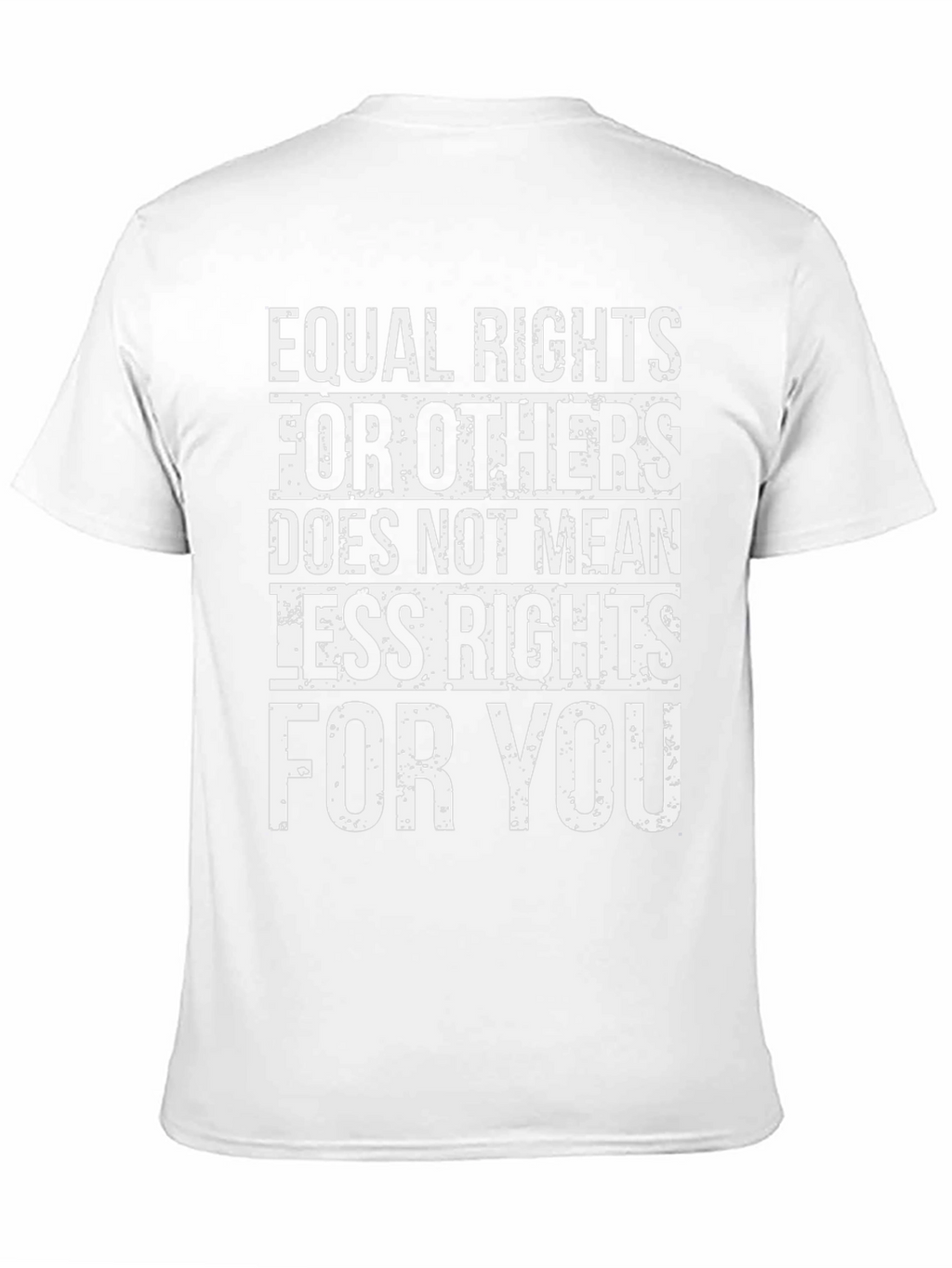 Equal Rights Graphic T-Shirt - Black
