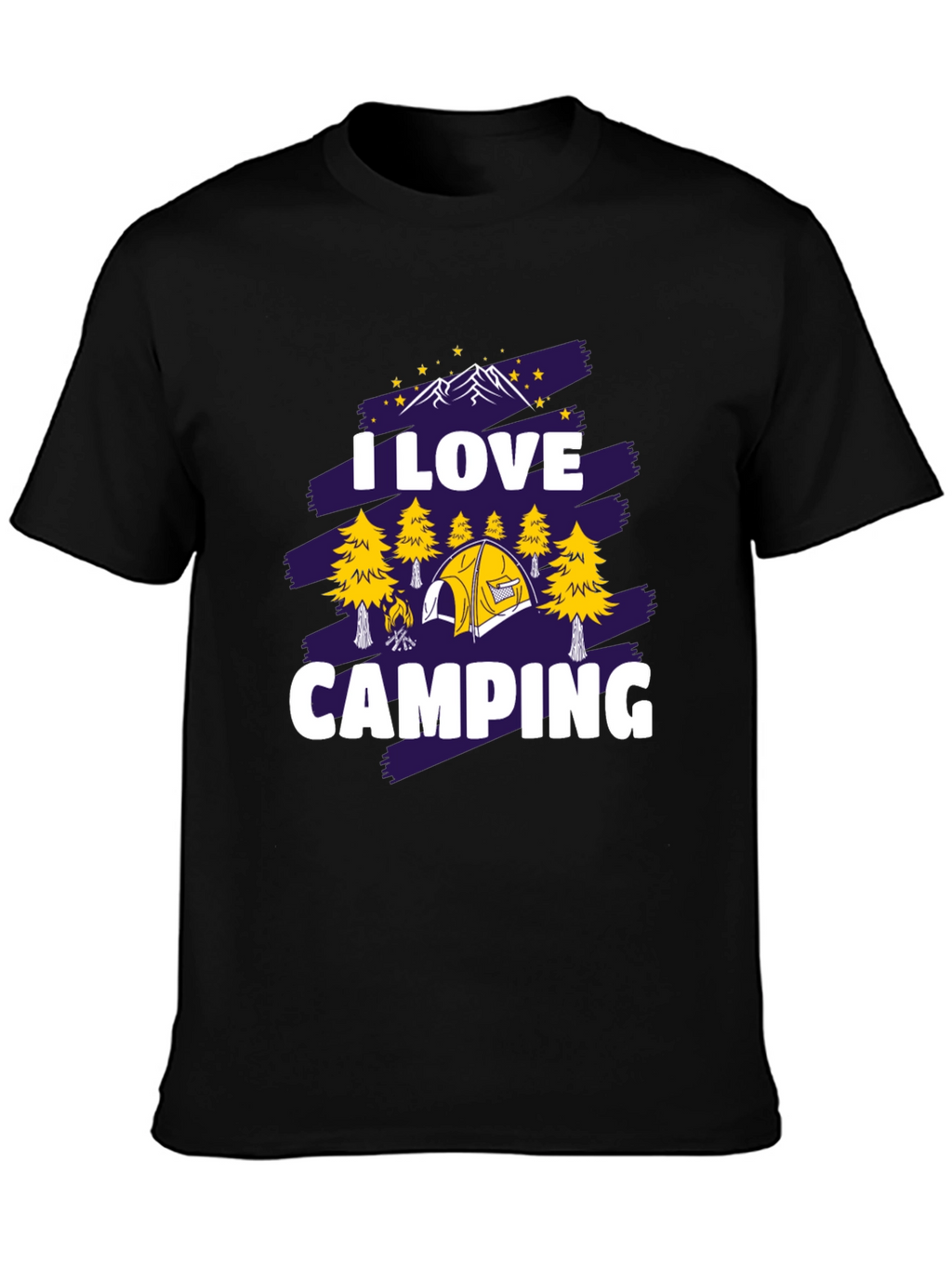 I Love Camping Graphic Tee