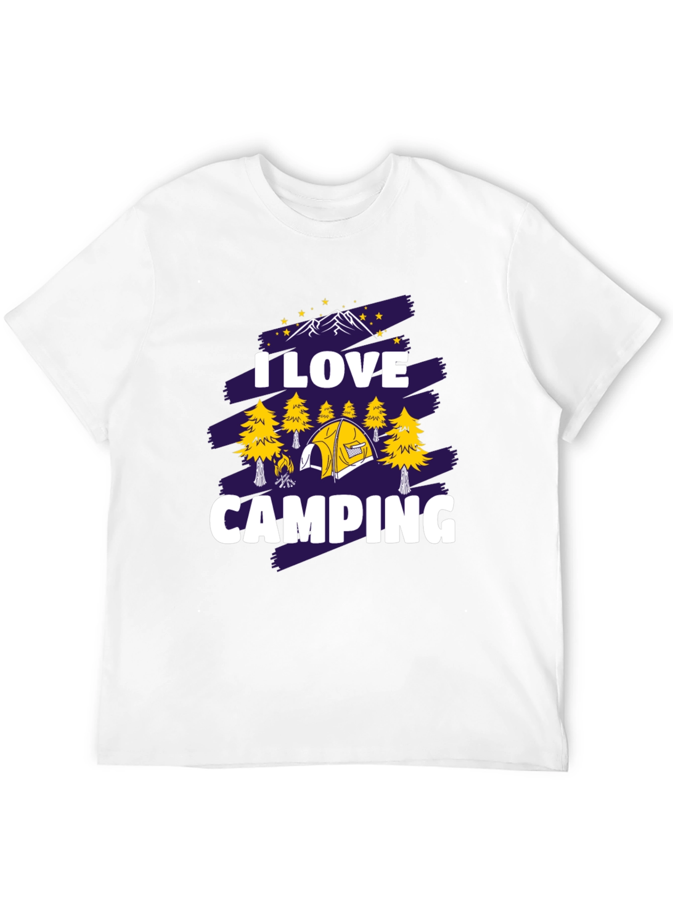 I Love Camping Graphic Tee