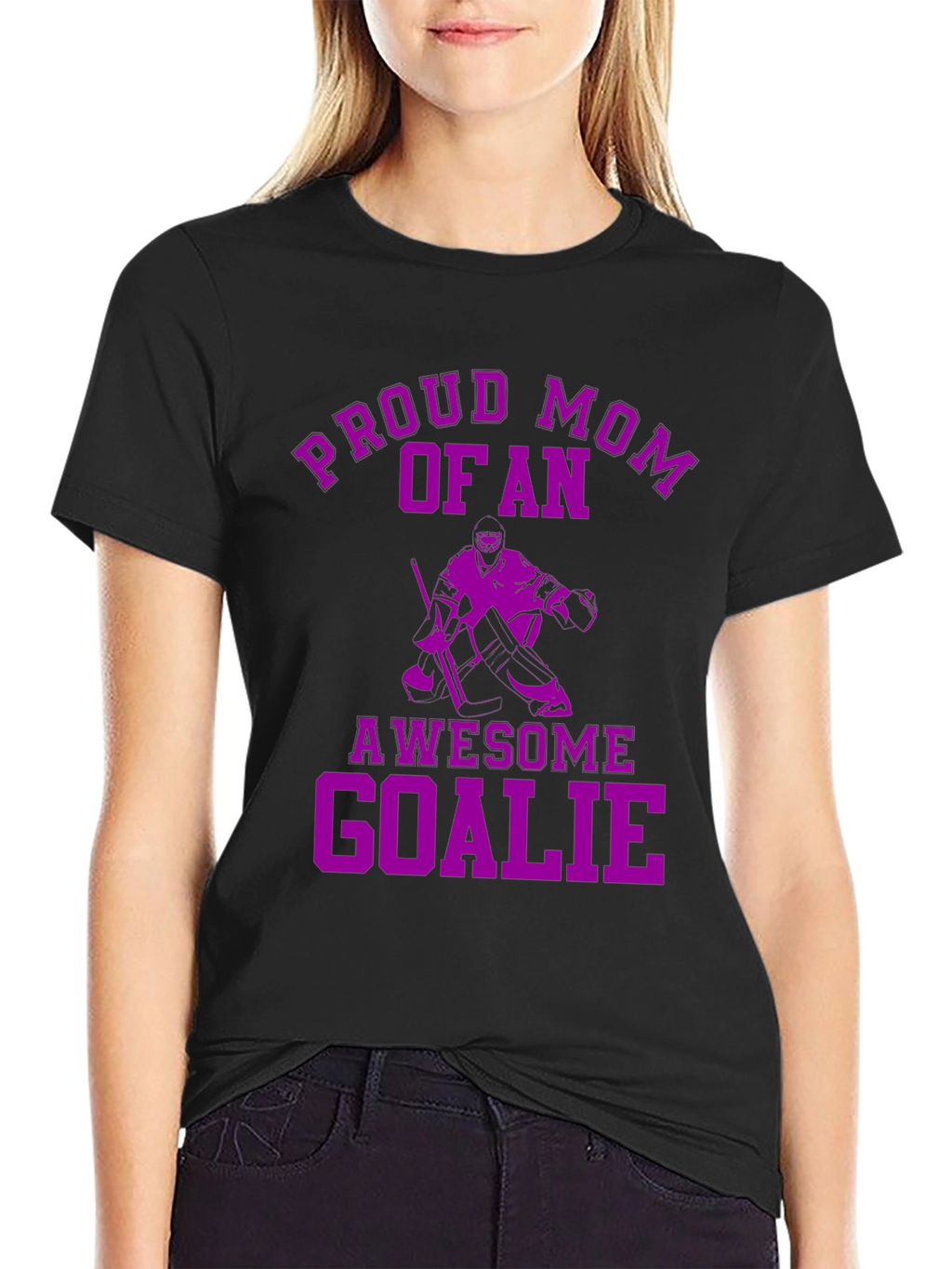 Proud Mom of an Awesome Goalie T-Shirt