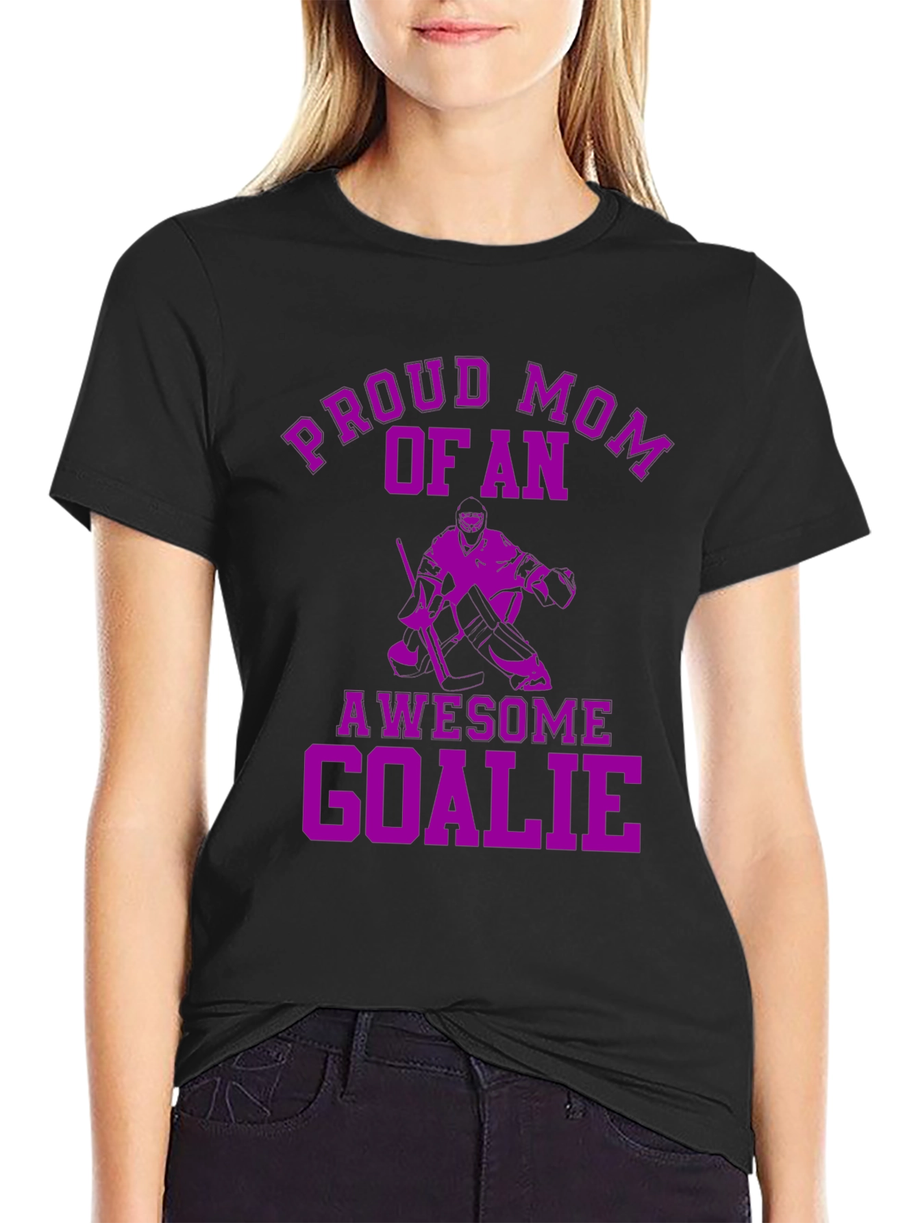 Proud Mom of an Awesome Goalie T-Shirt