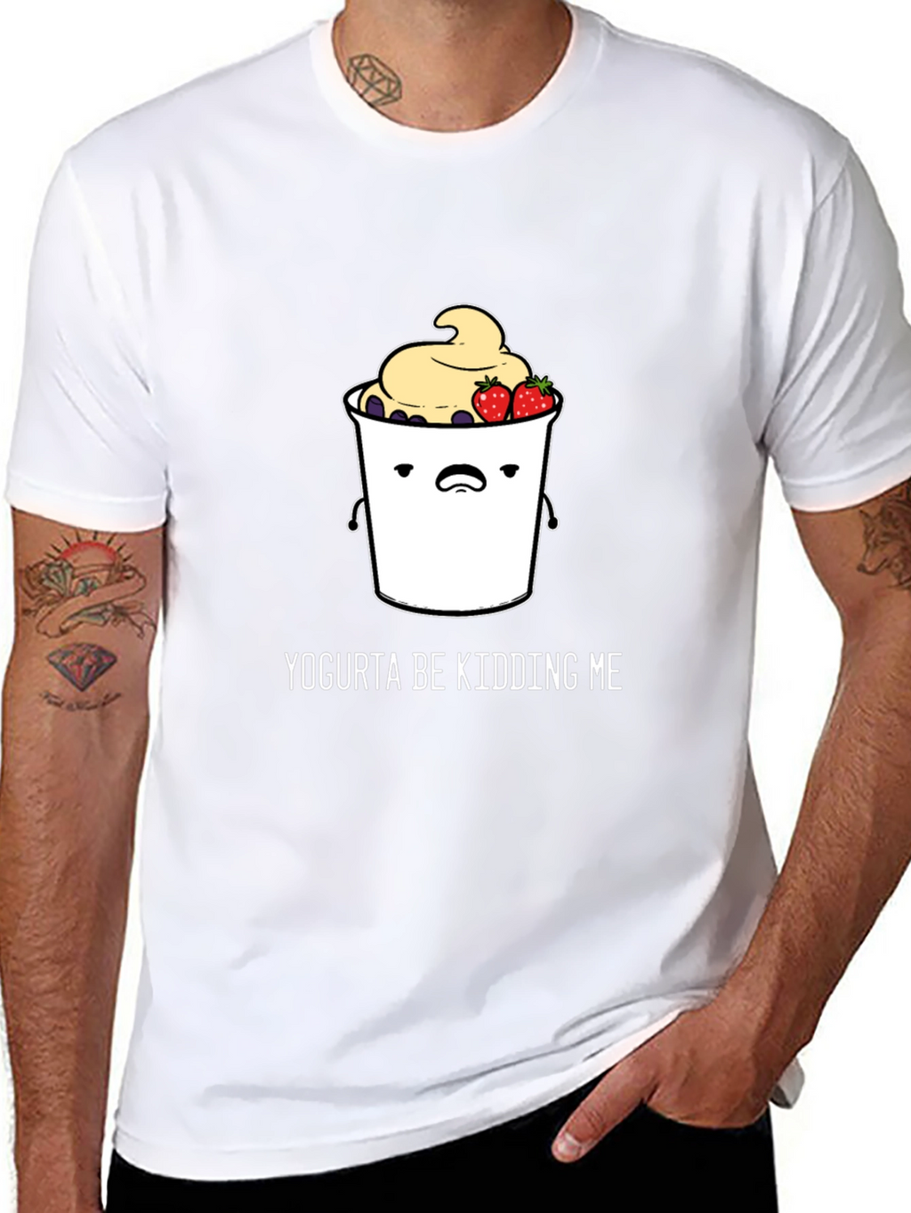 Yogurta Be Kidding Me Graphic T-Shirt