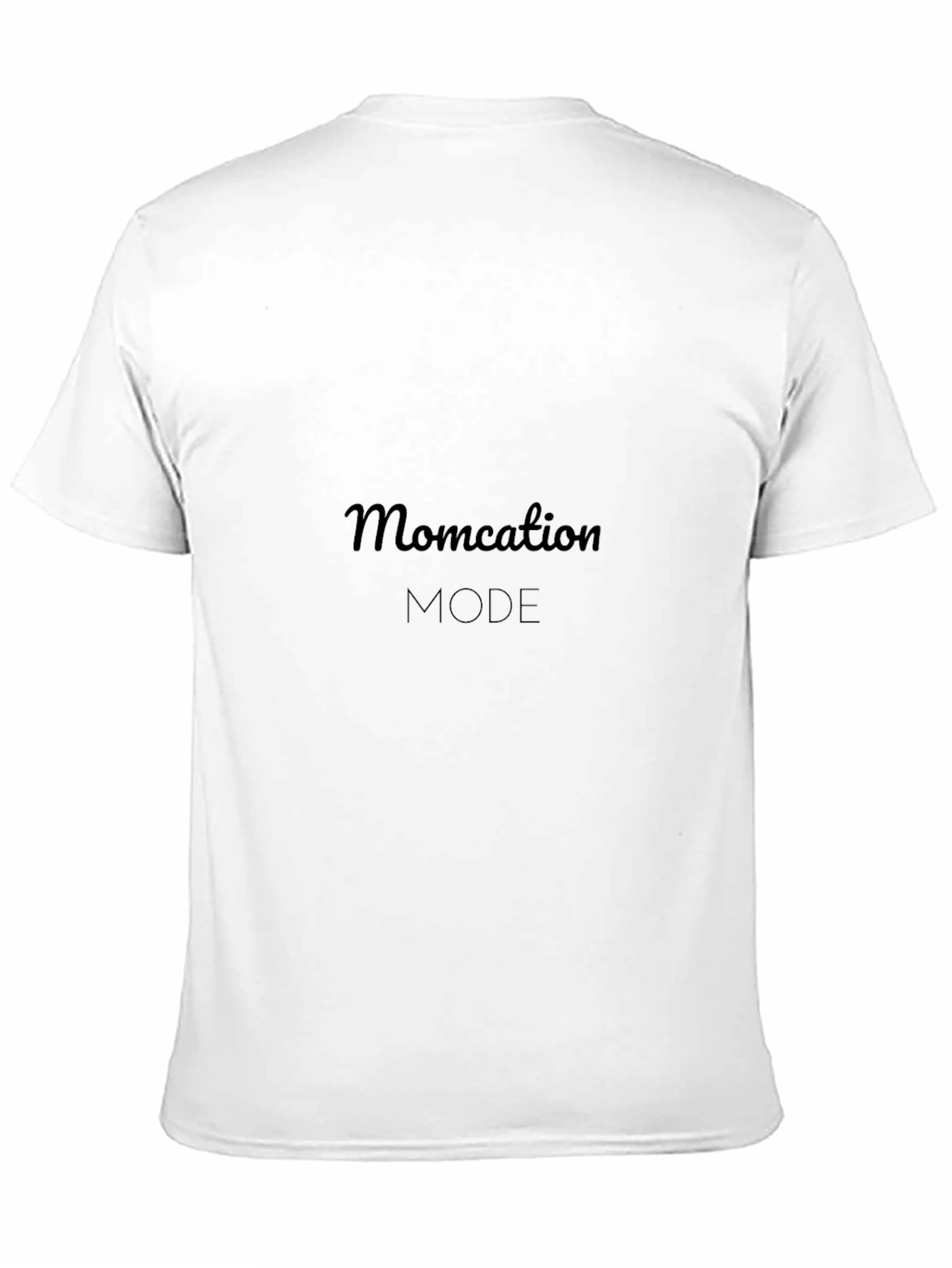 Momcation Mode Graphic Tee - Black