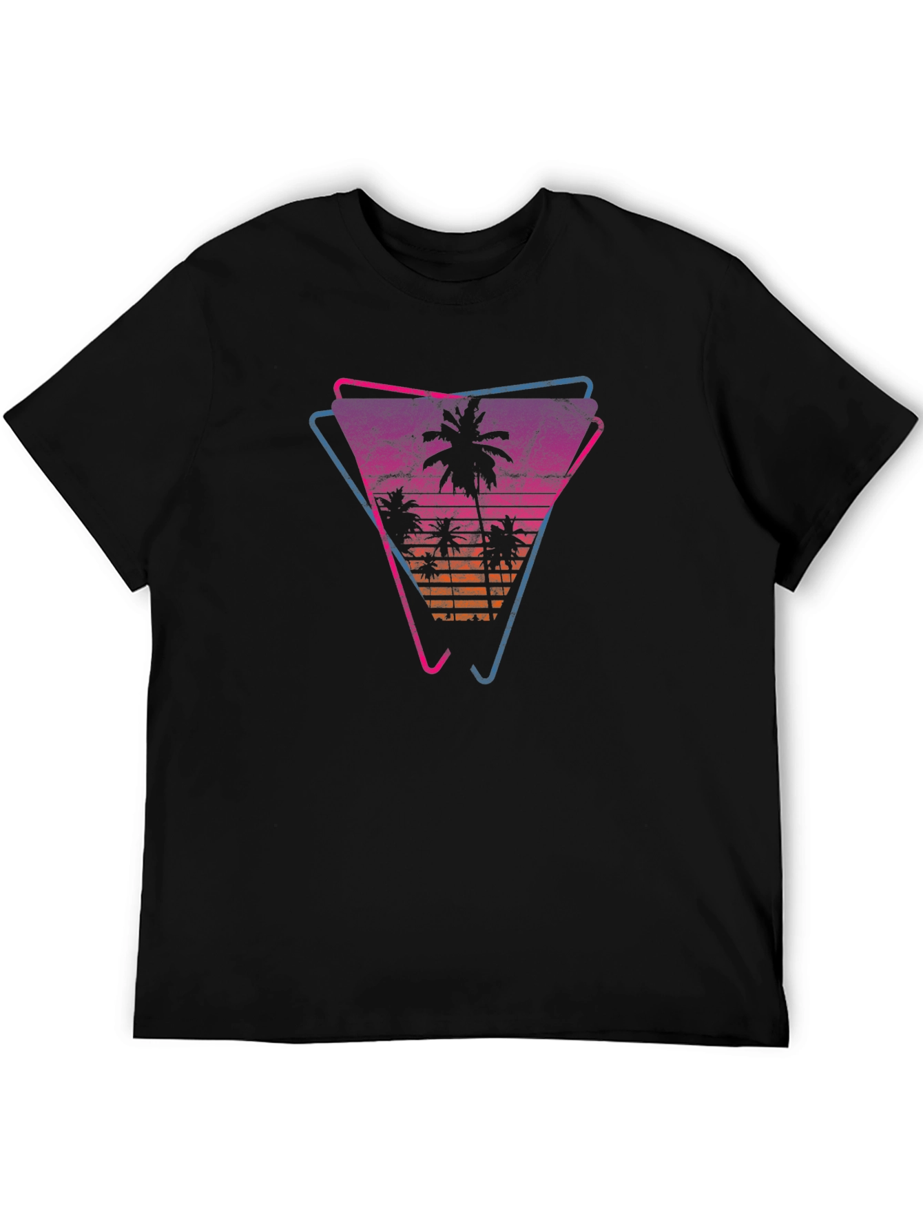 Retro Palm Sunset T-Shirt