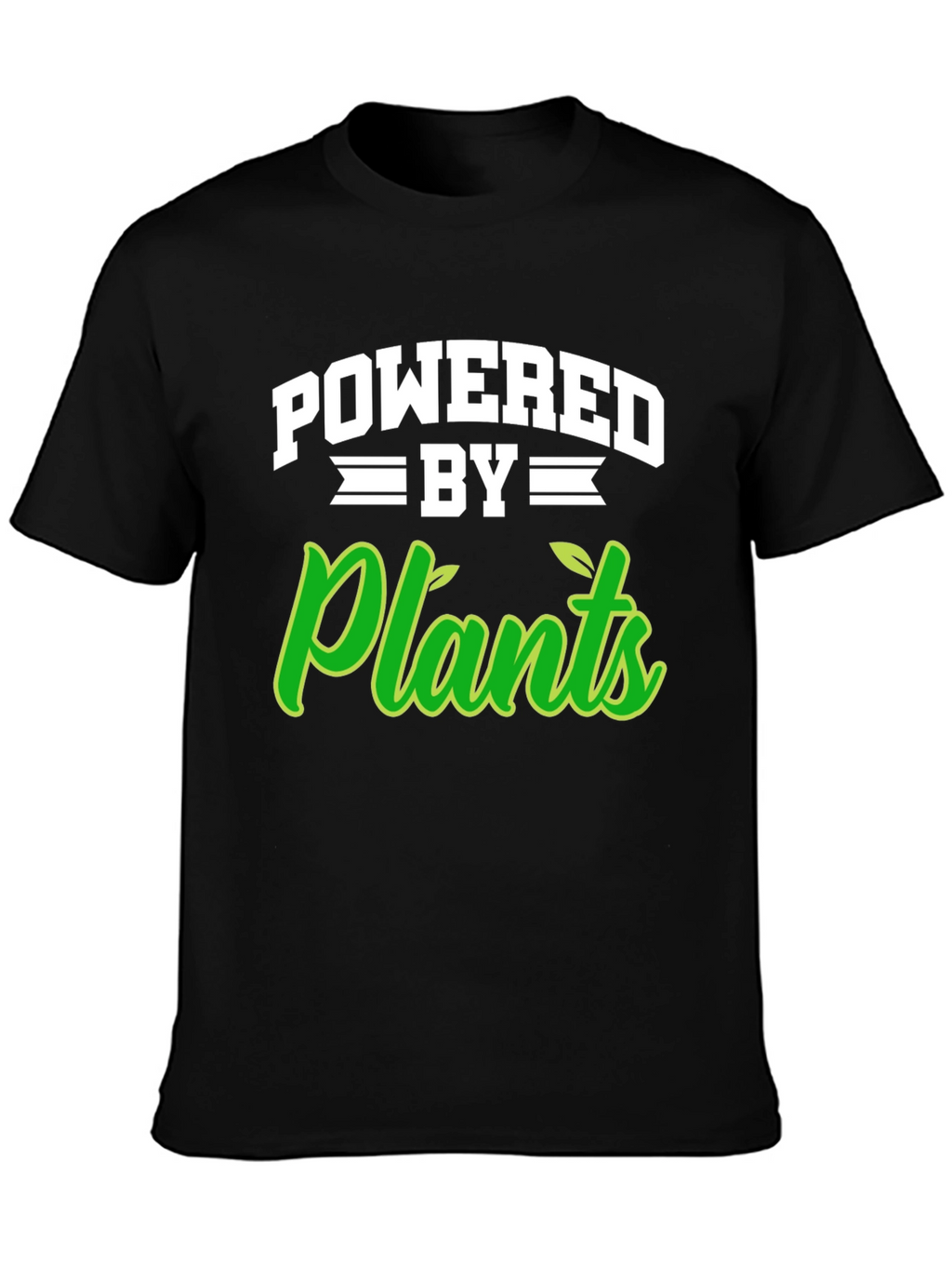 Powered by Plants Black T-Shirt
