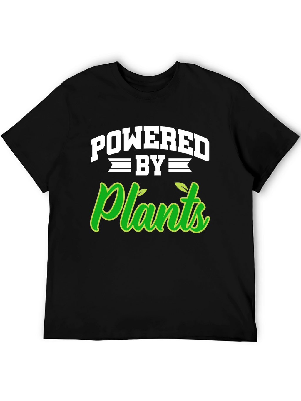 Powered by Plants Black T-Shirt