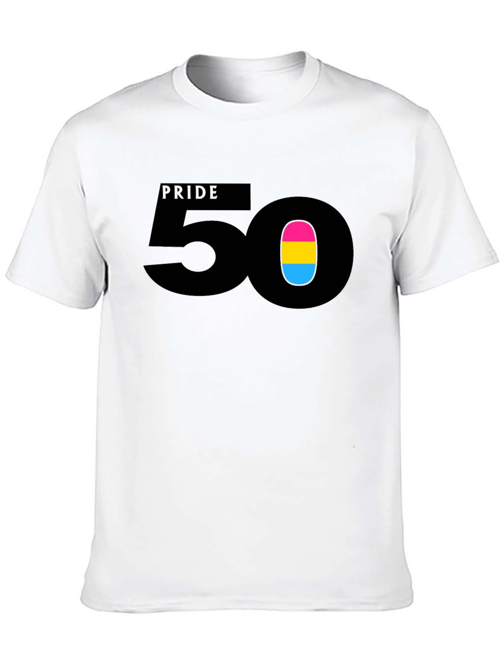 Pride 50 T-Shirt - Pansexual Pride