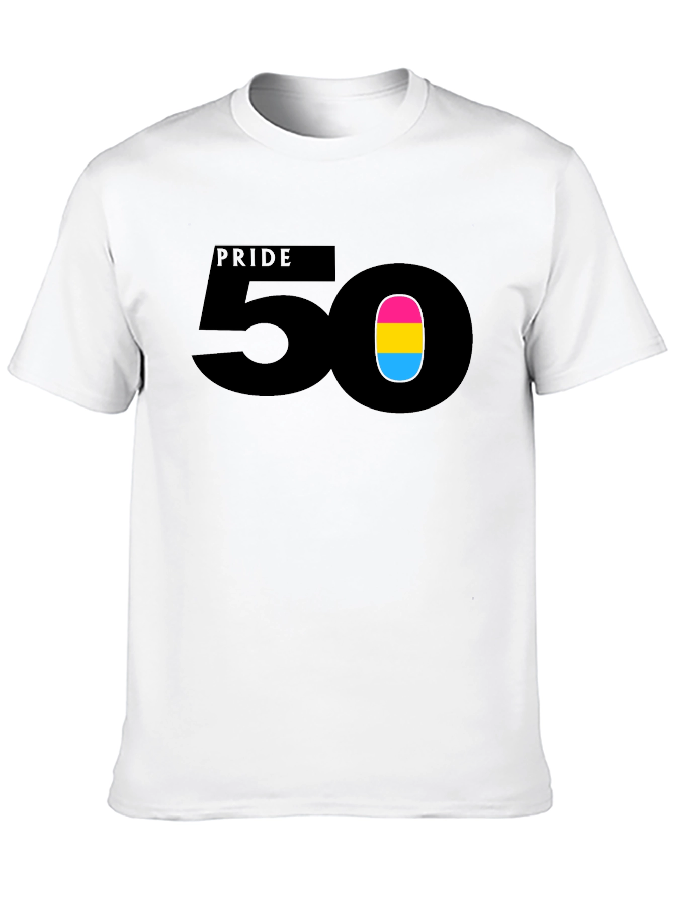 Pride 50 T-Shirt - Pansexual Pride