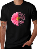 Be a Daisy T-Shirt - Floral Design