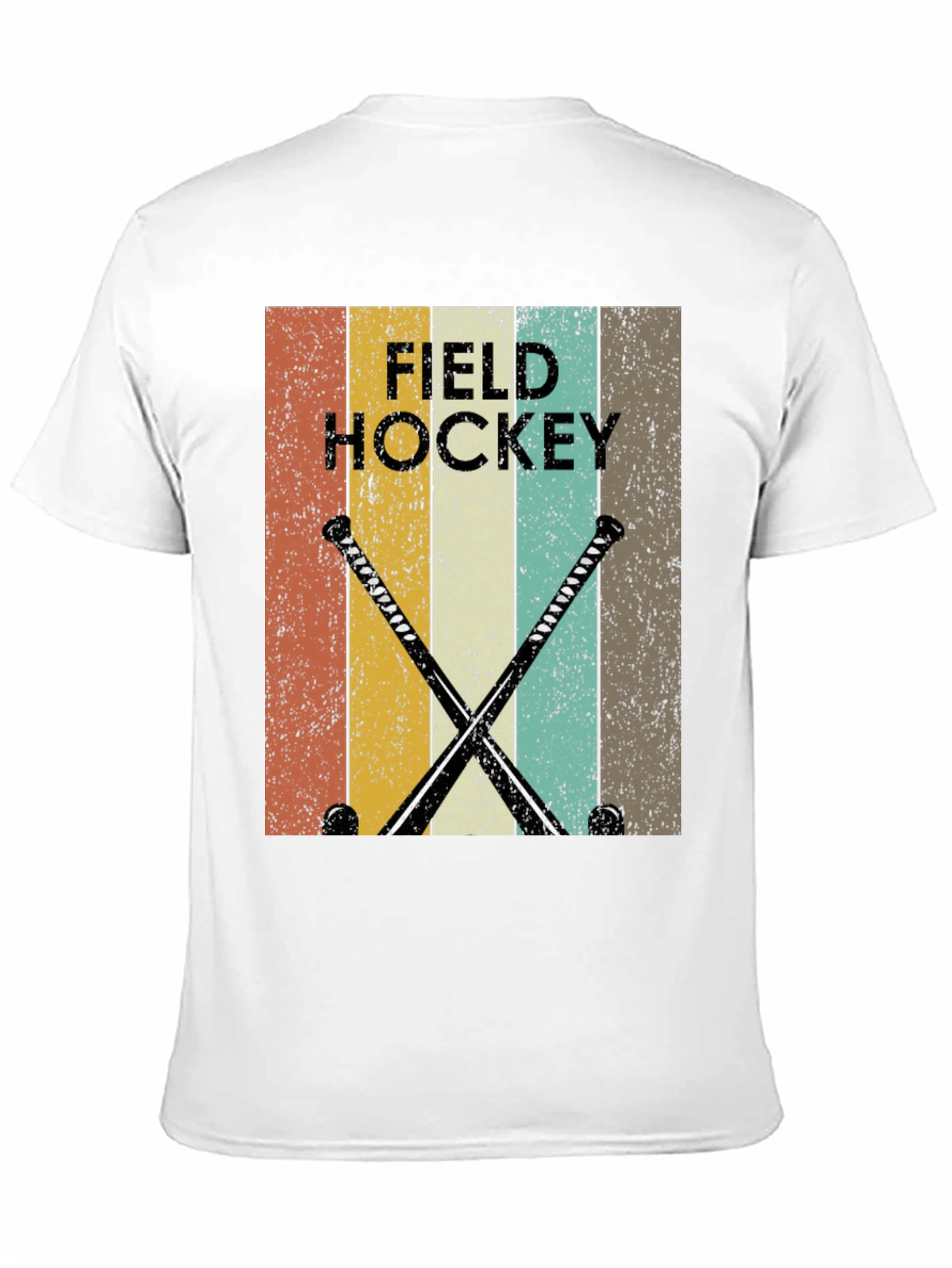 Vintage Field Hockey Graphic Tee