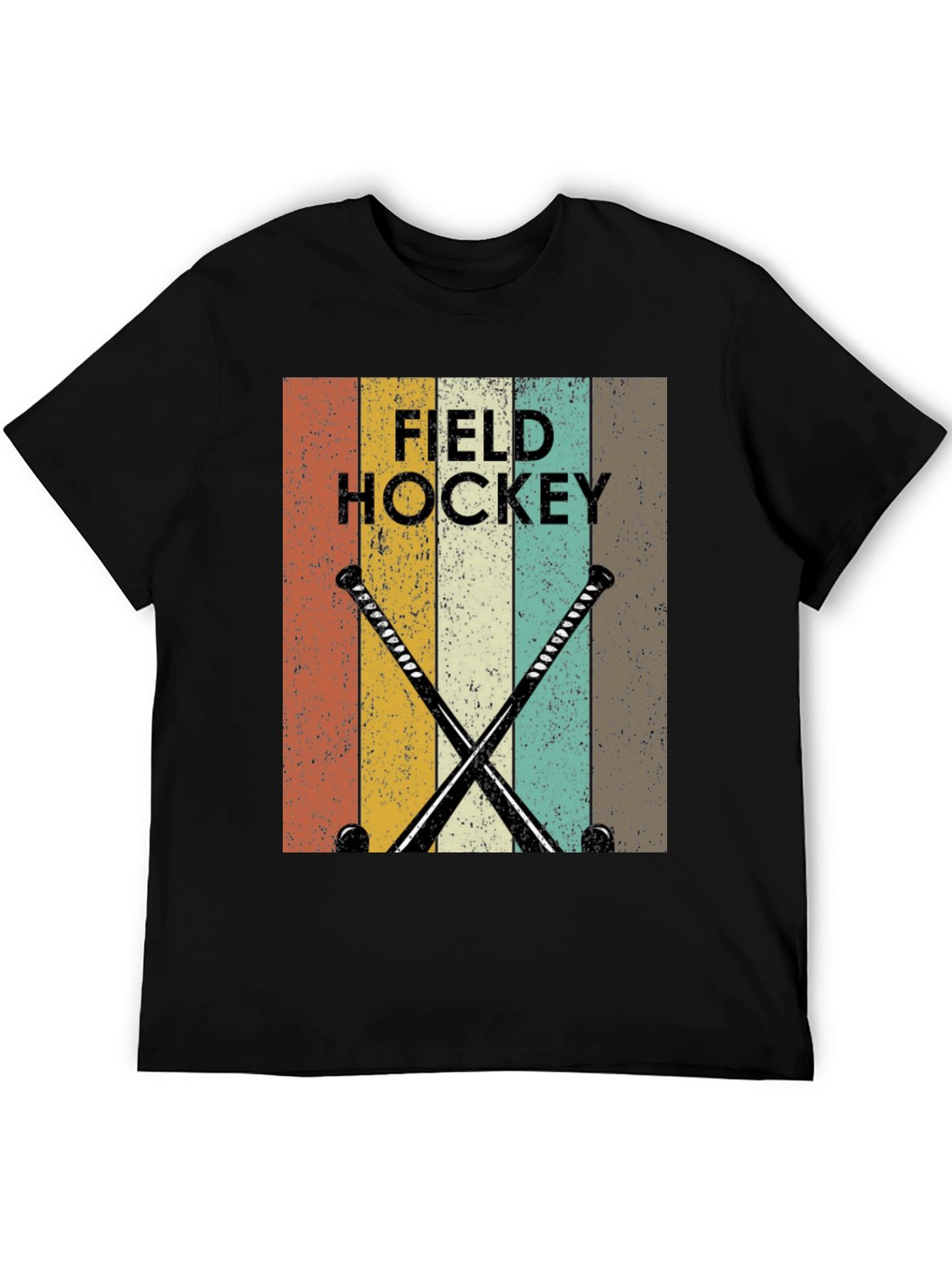 Vintage Field Hockey Graphic Tee