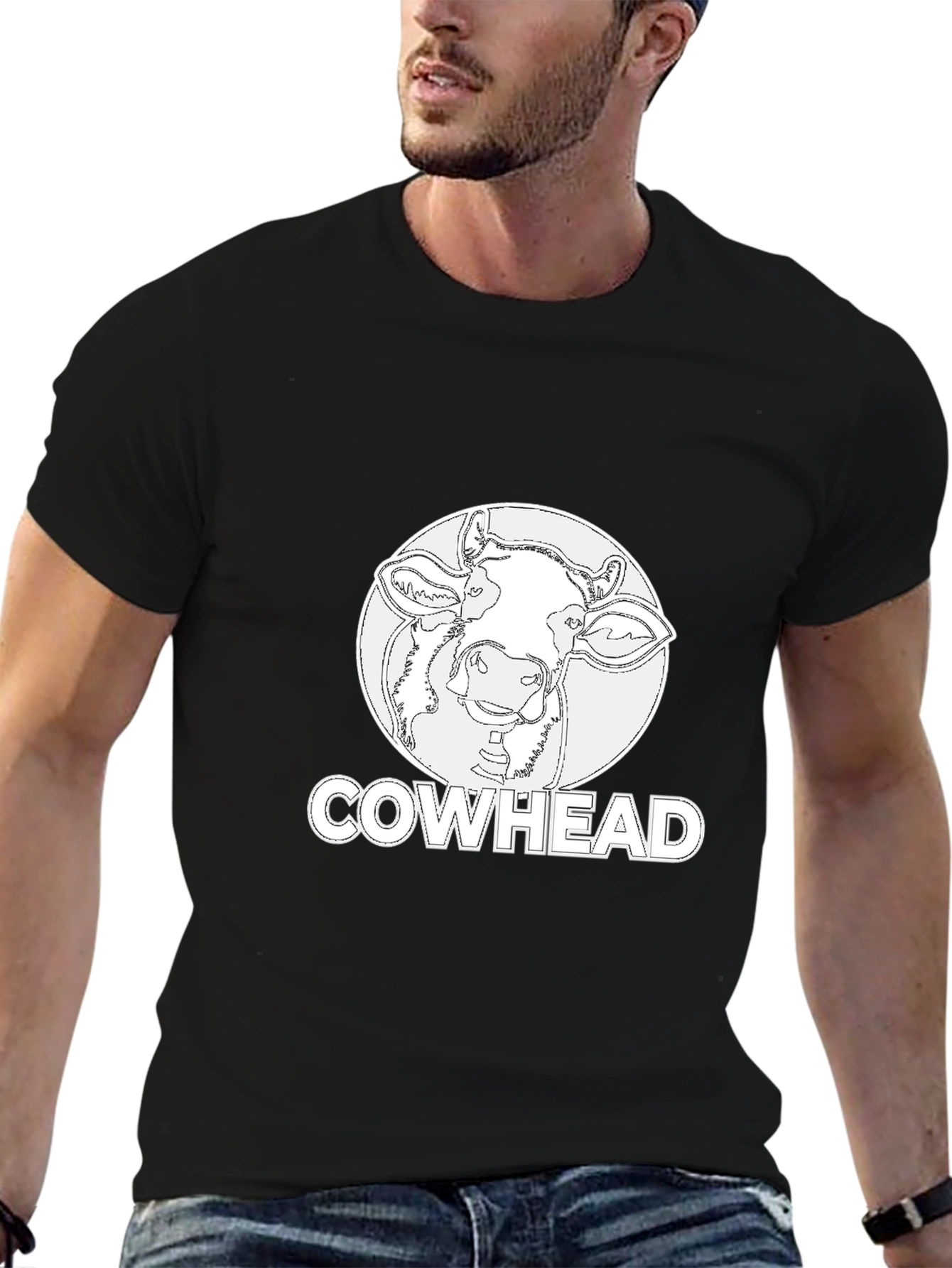 Cowhead Graphic T-Shirt - Unique & Stylish