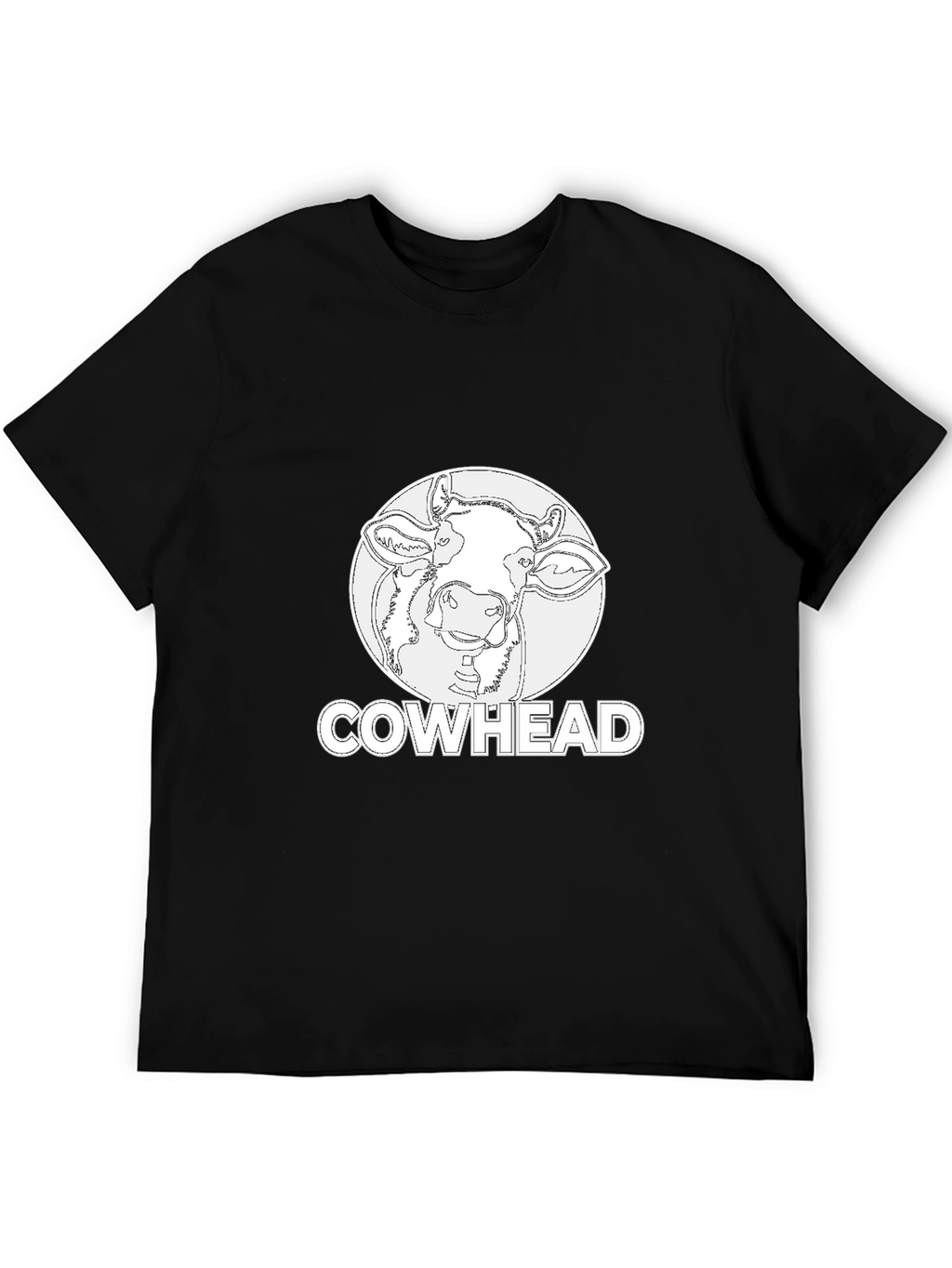 Cowhead Graphic T-Shirt - Unique & Stylish