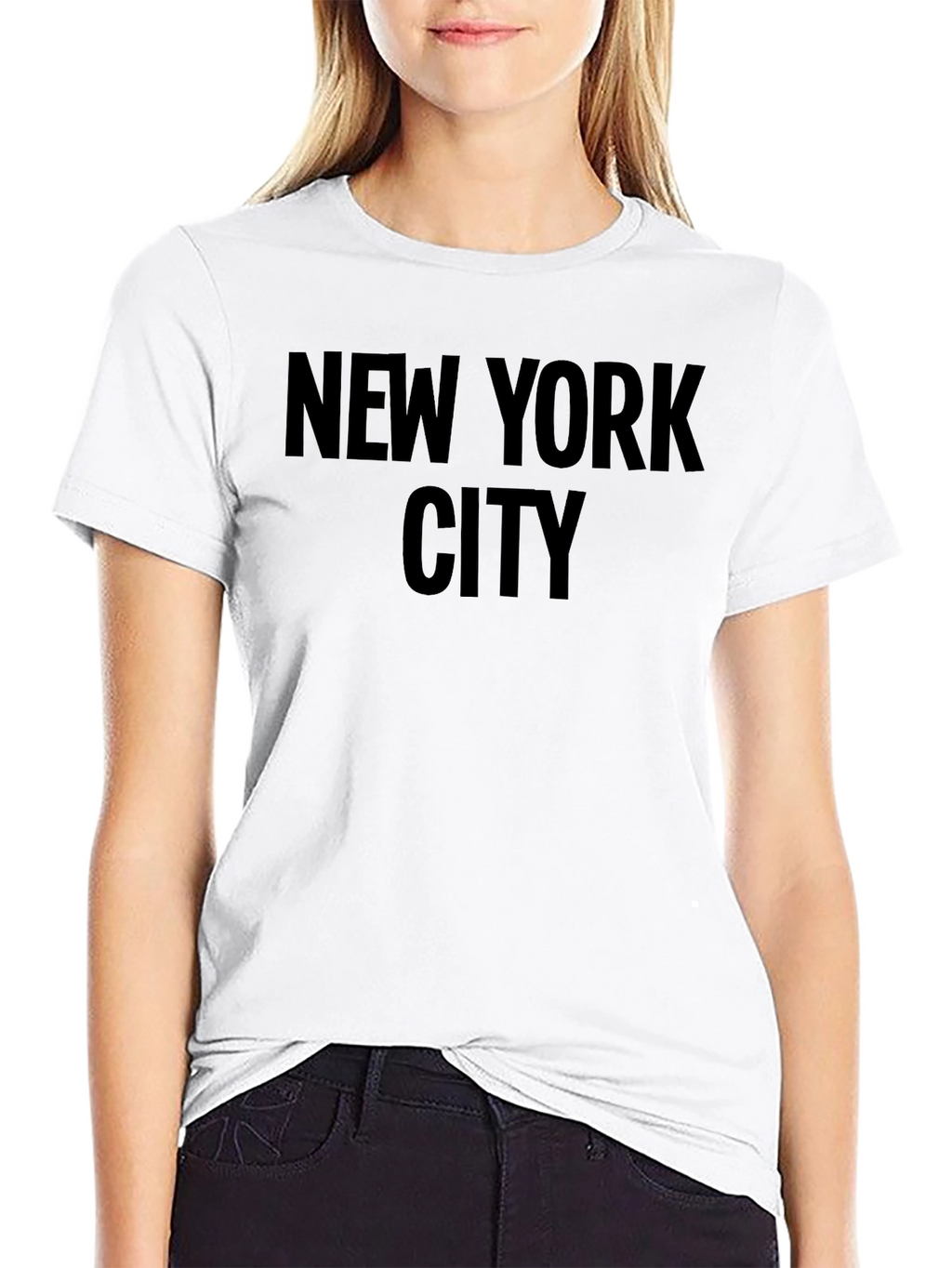 New York City Black Graphic Tee
