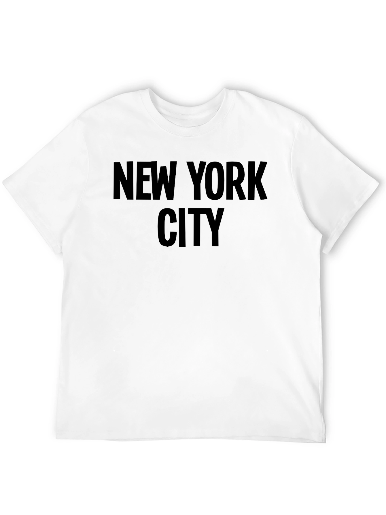 New York City Black Graphic Tee