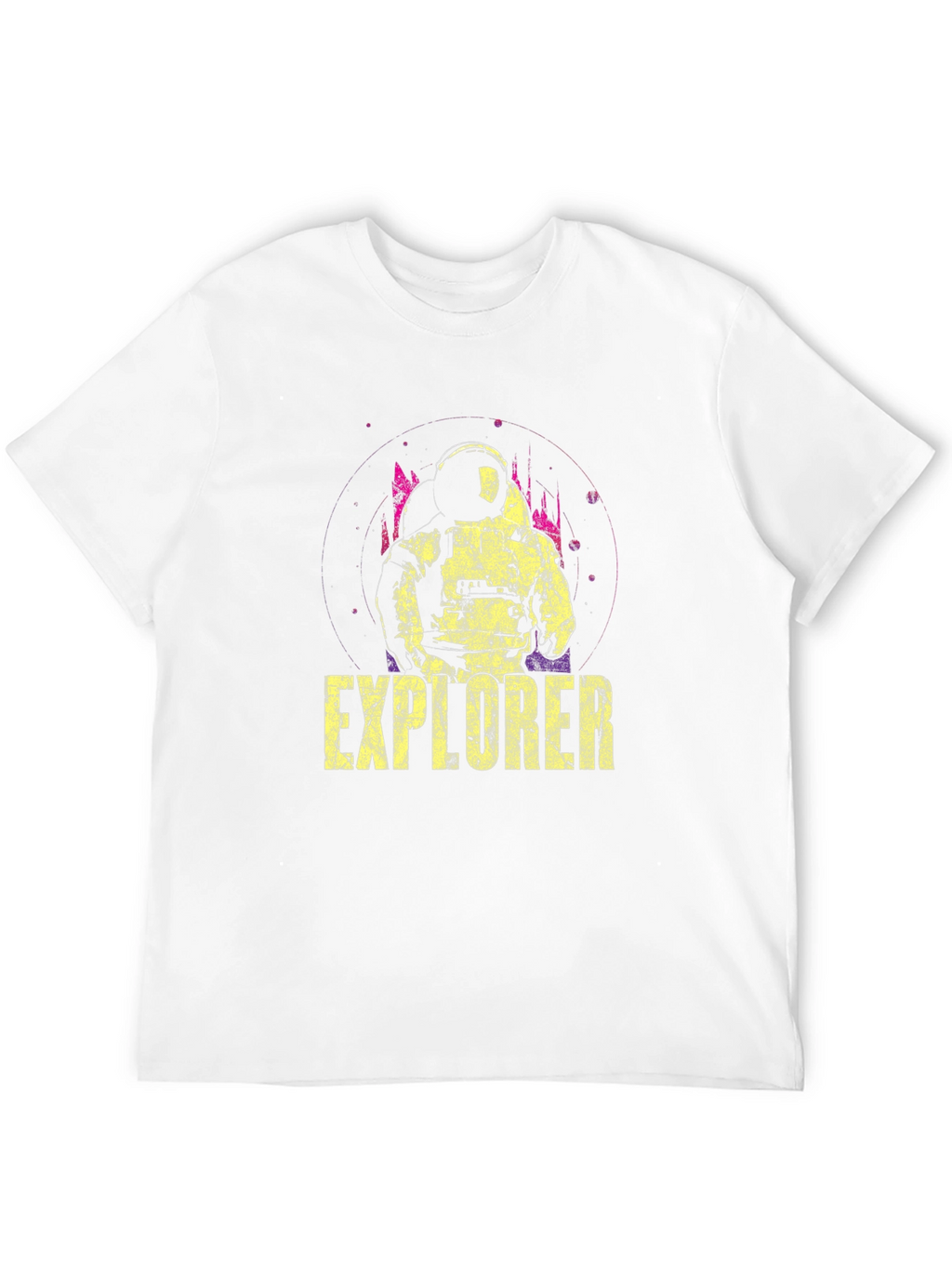 Explorer Graphic T-Shirt - Space Astronaut Design
