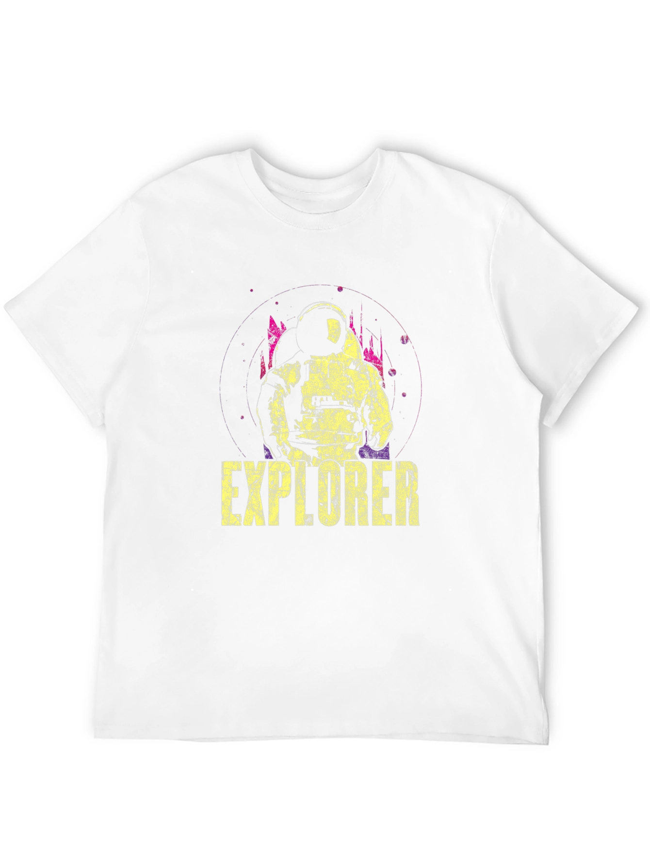 Explorer Graphic T-Shirt - Space Astronaut Design