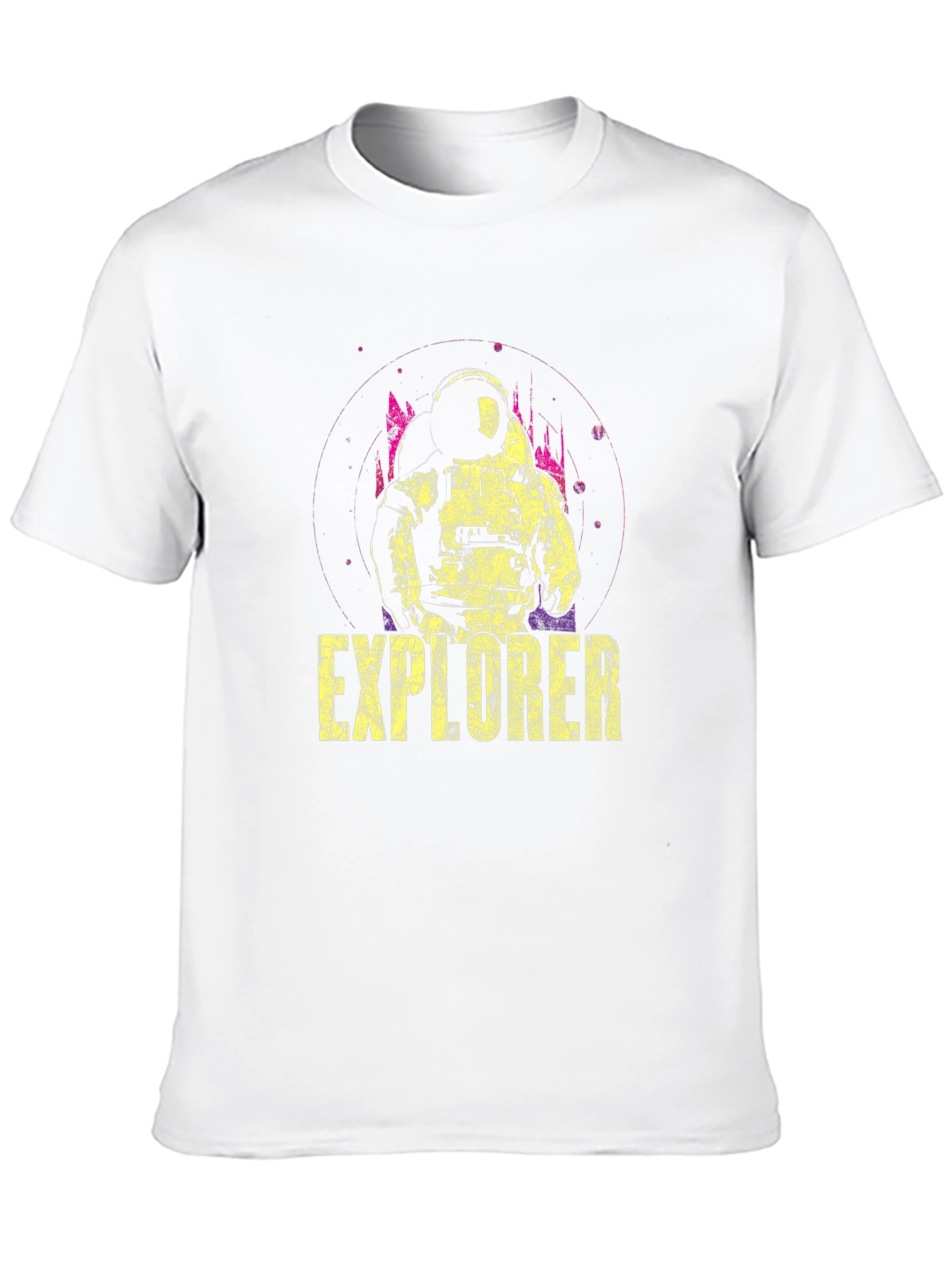 Explorer Graphic T-Shirt - Space Astronaut Design