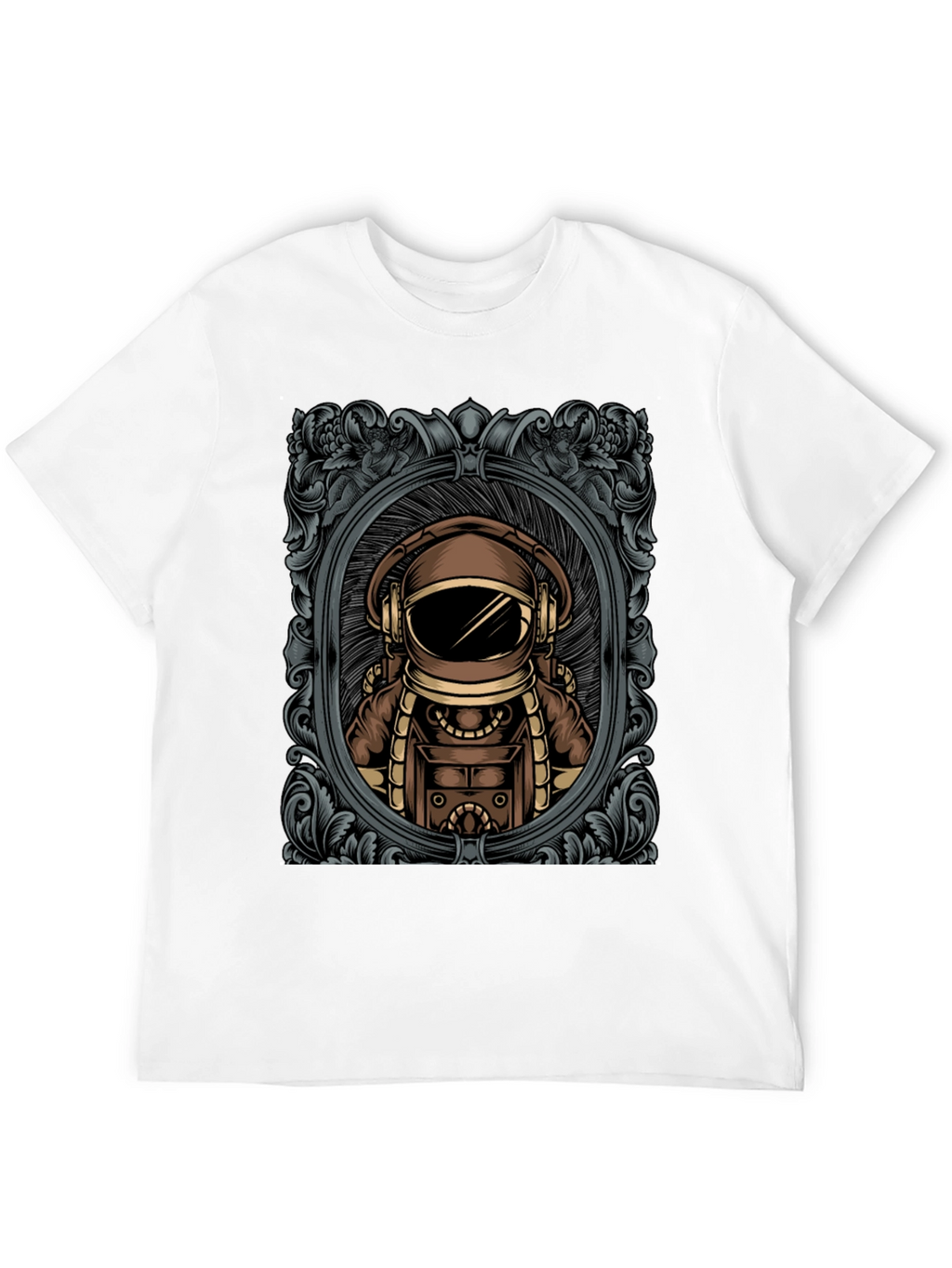 Retro Astronaut Graphic T-Shirt