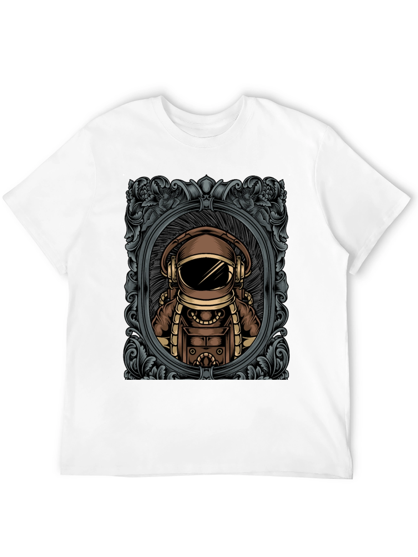 Retro Astronaut Graphic T-Shirt