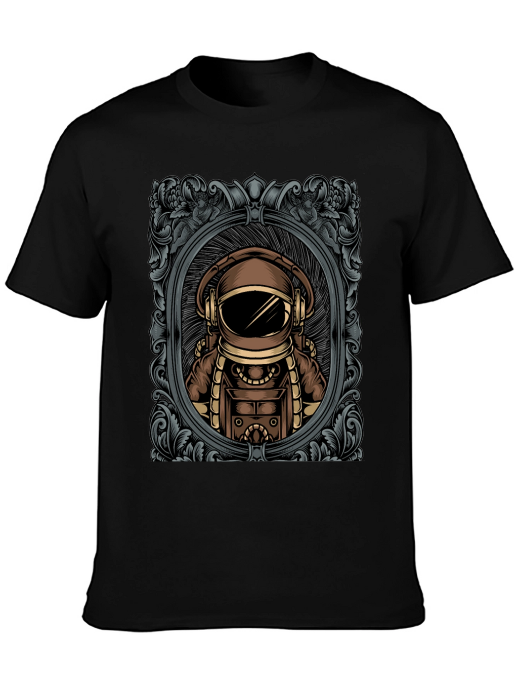 Retro Astronaut Graphic T-Shirt
