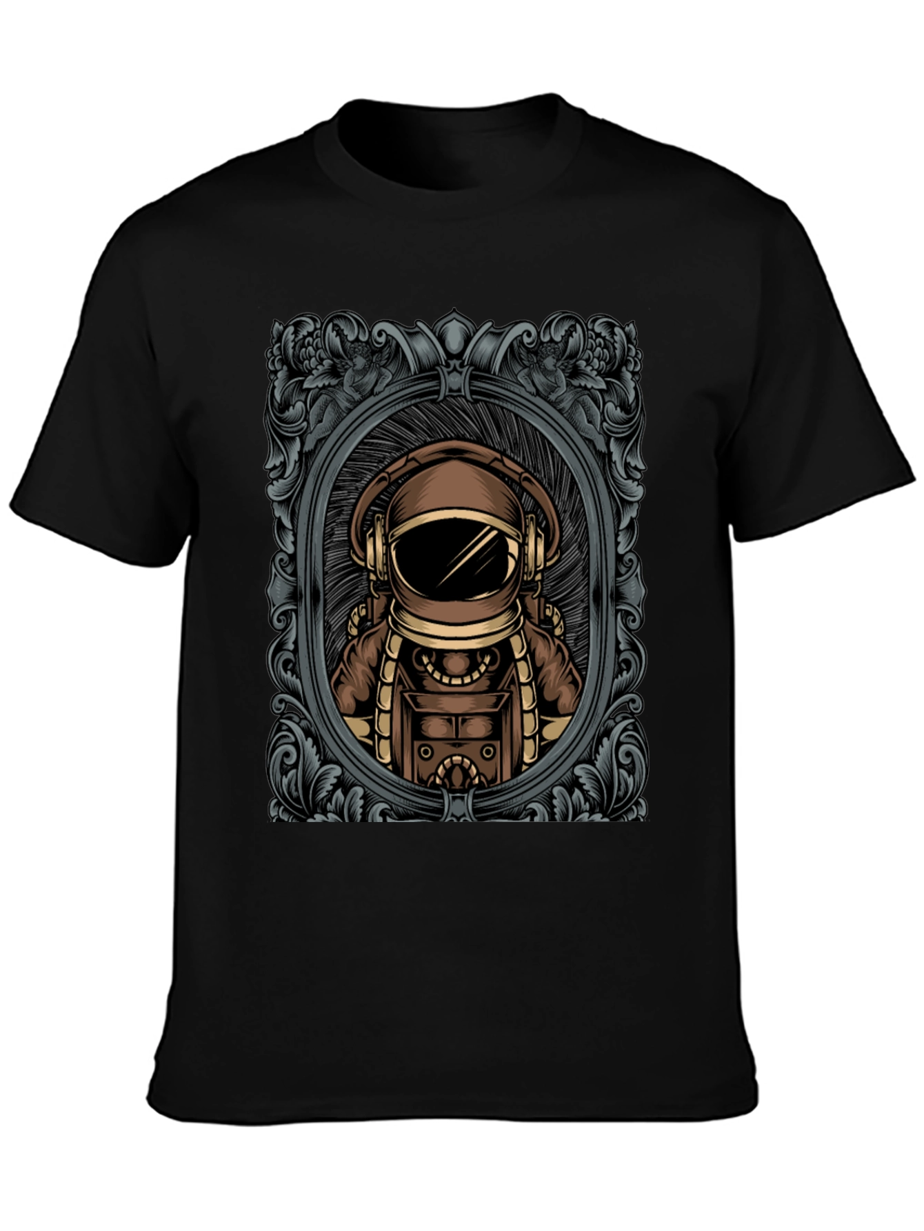 Retro Astronaut Graphic T-Shirt