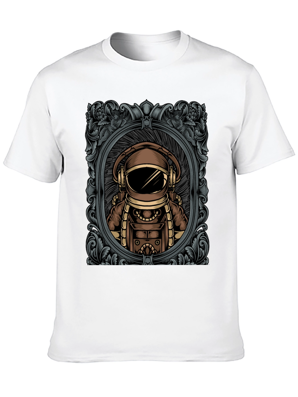 Retro Astronaut Graphic T-Shirt