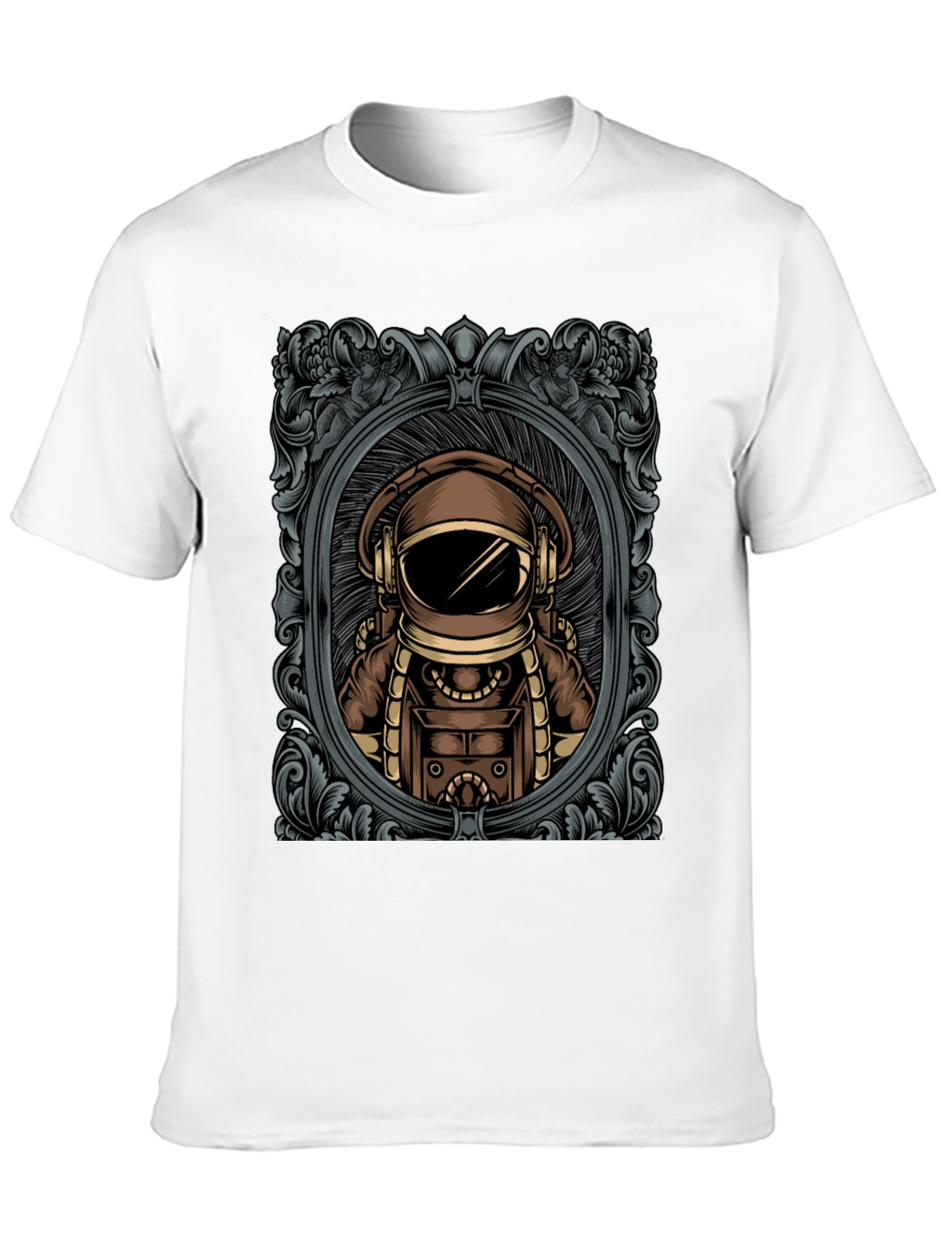 Retro Astronaut Graphic T-Shirt
