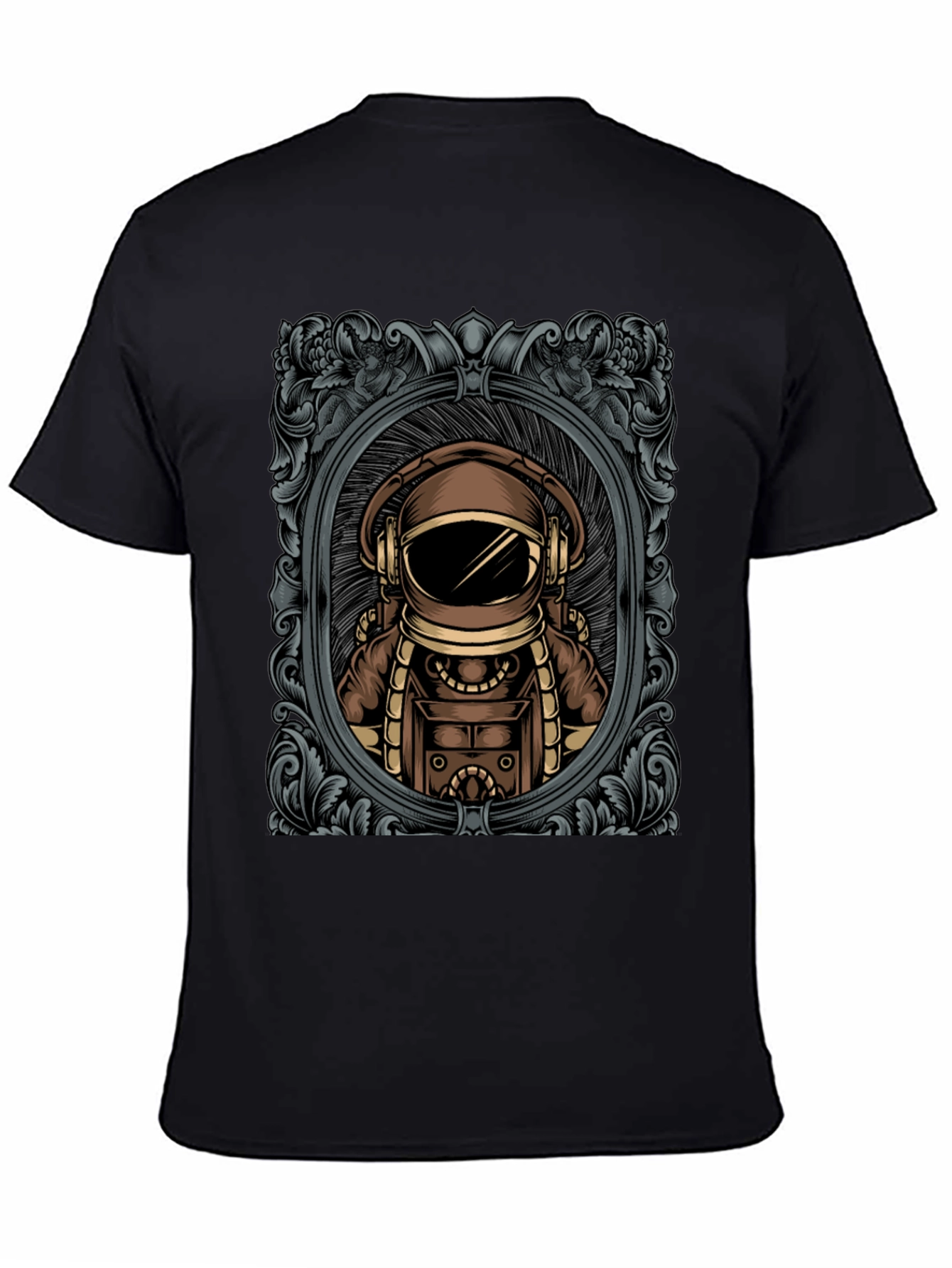 Retro Astronaut Graphic T-Shirt