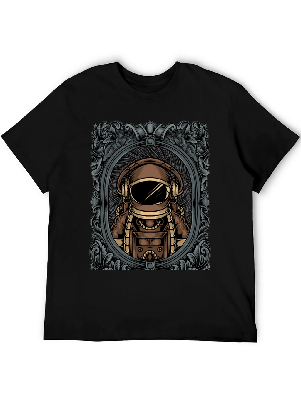 Retro Astronaut Graphic T-Shirt