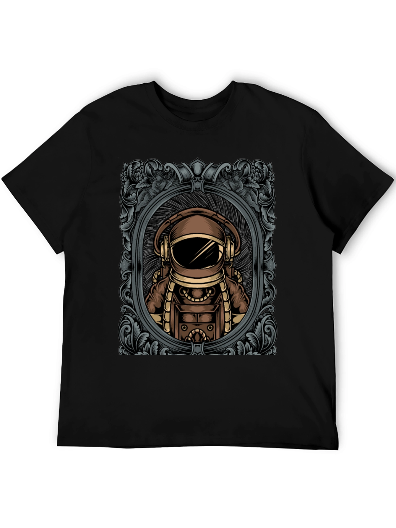 Retro Astronaut Graphic T-Shirt