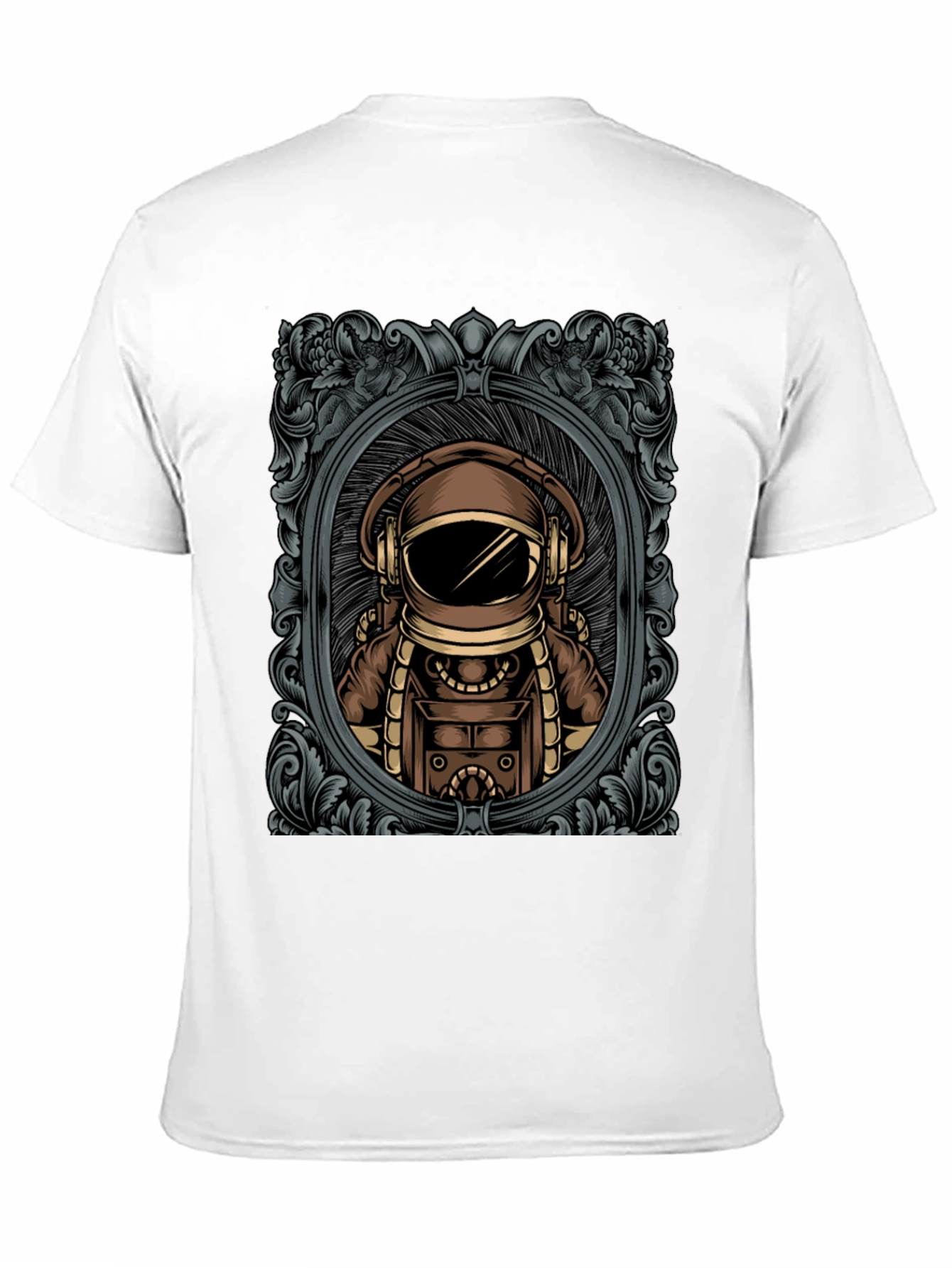 Retro Astronaut Graphic T-Shirt
