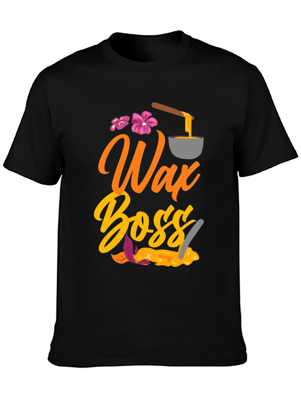 Wax Boss Graphic Tee Esthetician Shirt