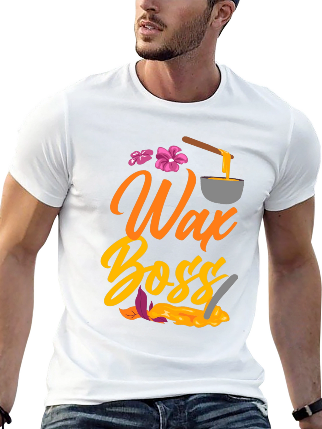 Wax Boss Graphic Tee Esthetician Shirt