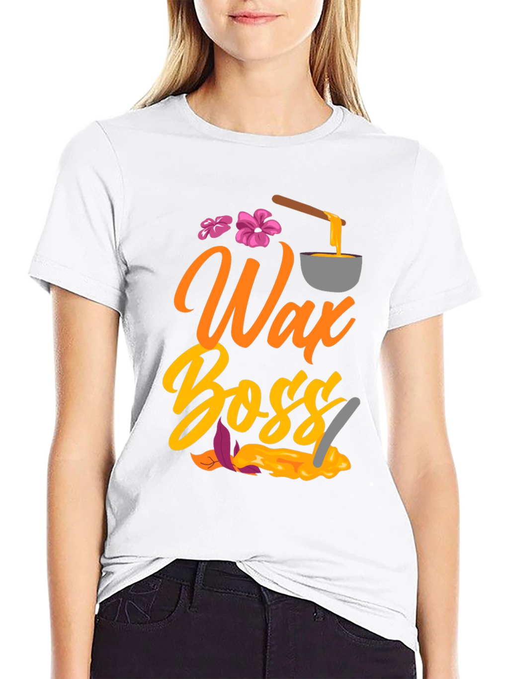 Wax Boss Graphic Tee Esthetician Shirt