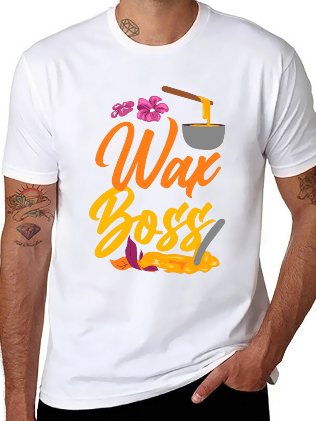 Wax Boss Graphic Tee Esthetician Shirt