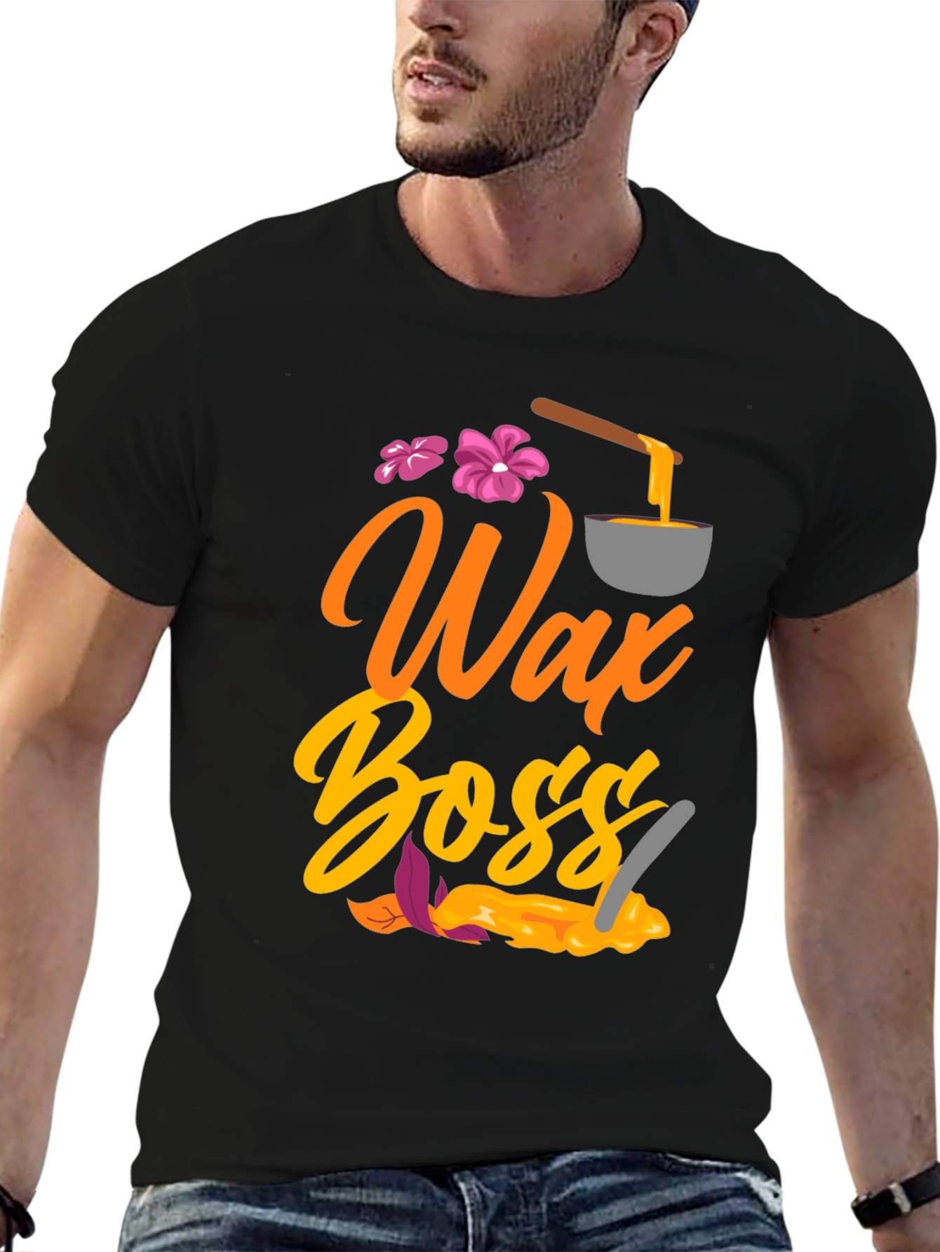 Wax Boss Graphic Tee Esthetician Shirt