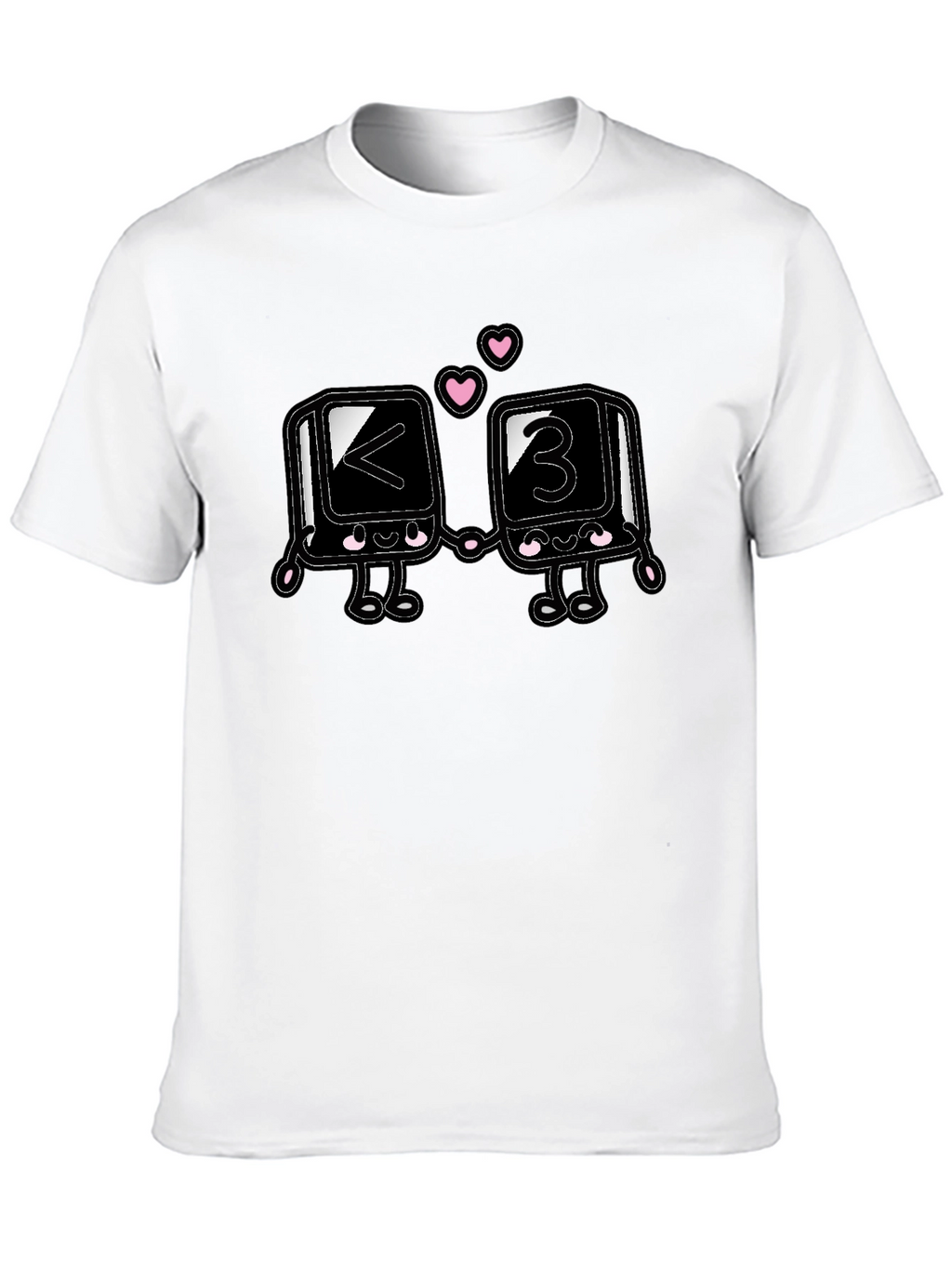 Cute Less Than Three Heart T-Shirt
