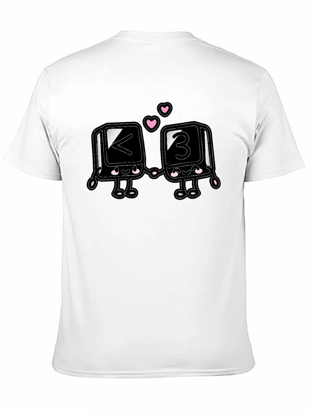Cute Less Than Three Heart T-Shirt