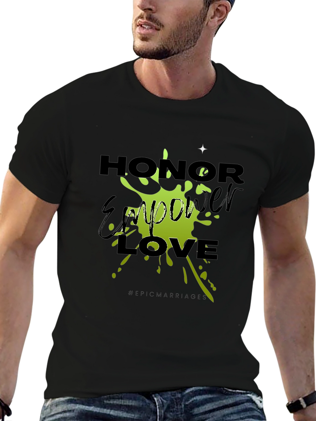 Honor Empower Love Graphic Tee