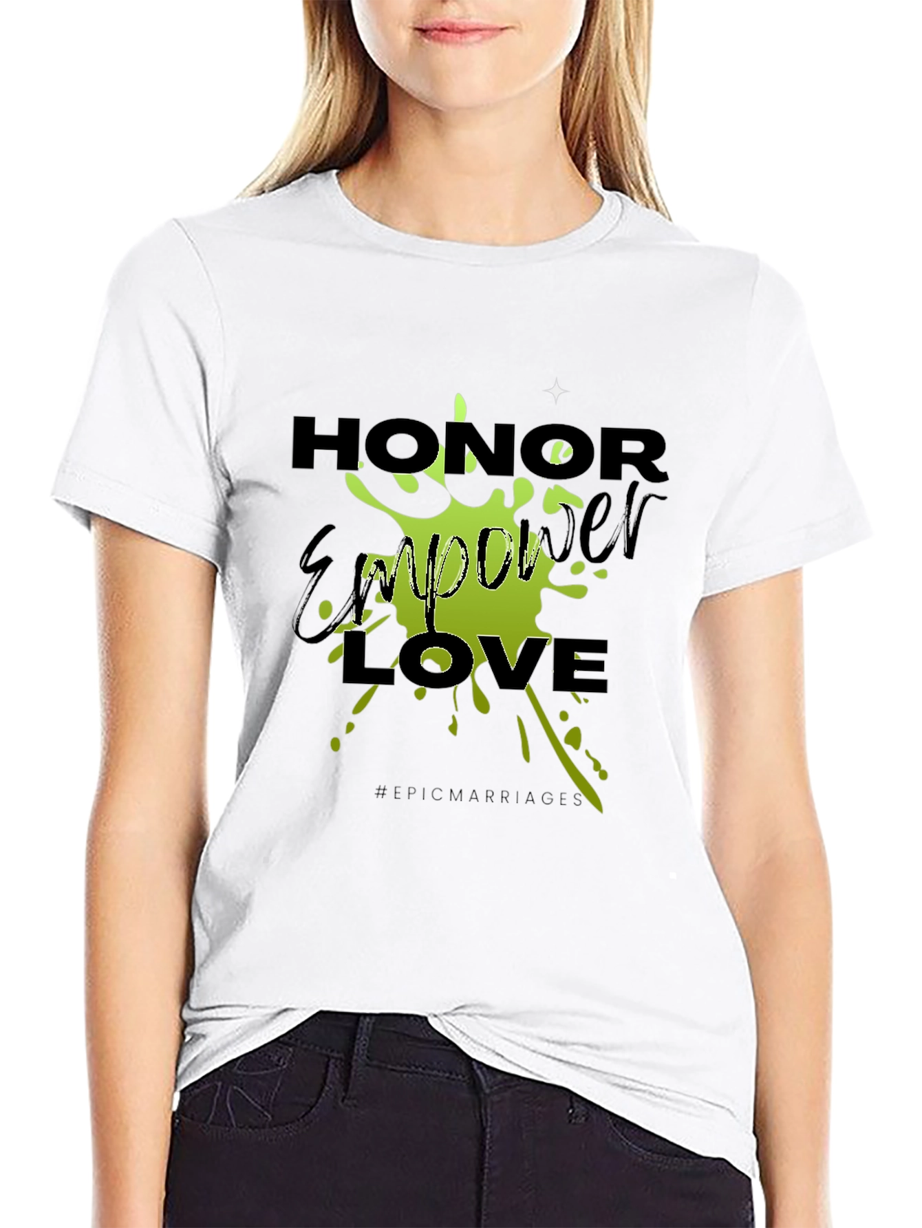 Honor Empower Love Graphic Tee