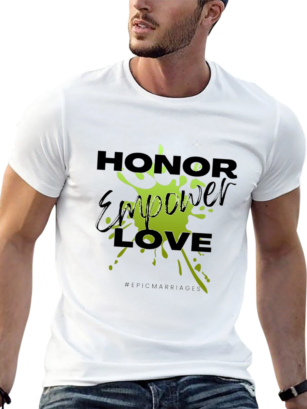 Honor Empower Love Graphic Tee